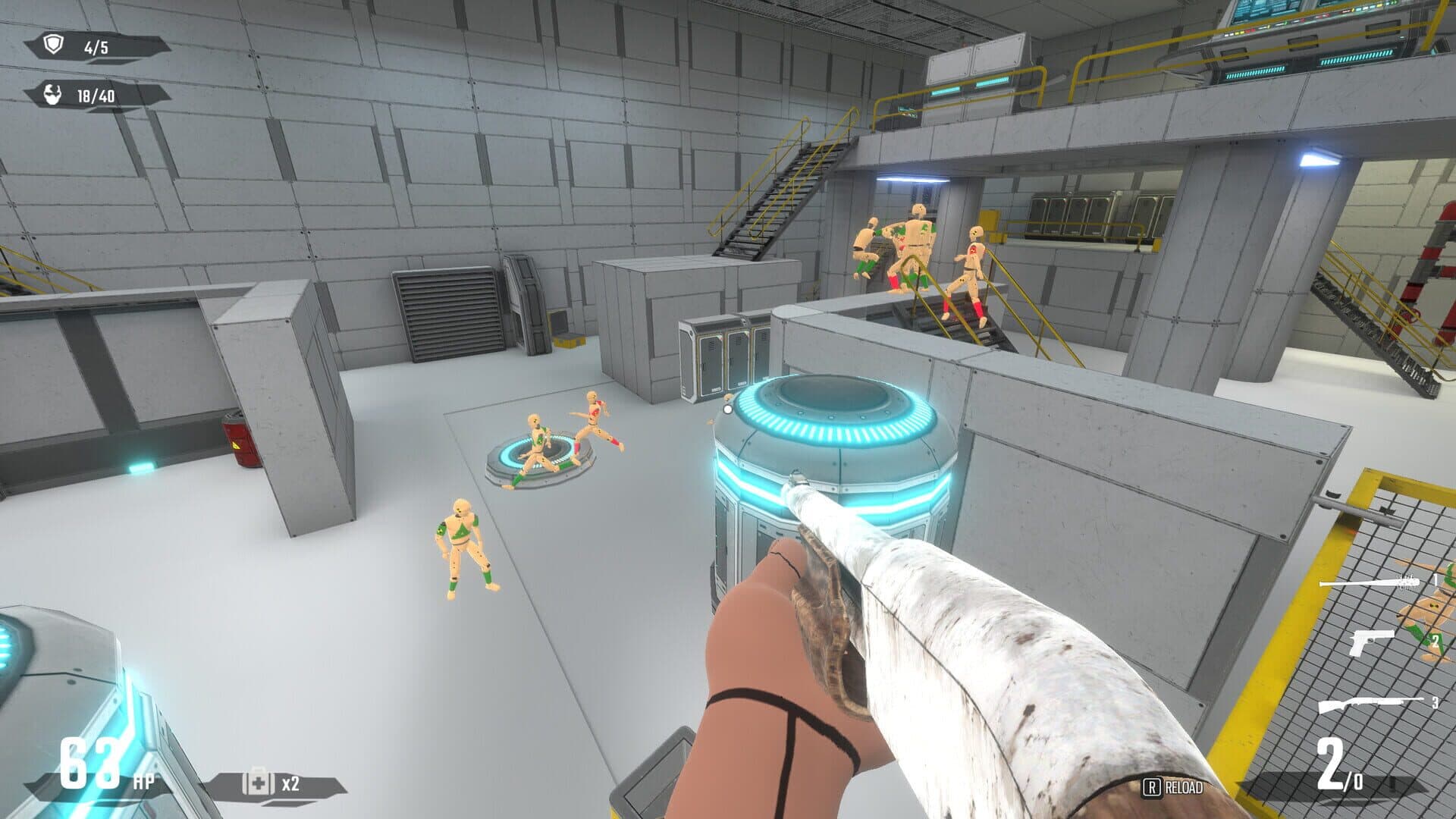 اسکرین‌شات Mannequin Mayhem: Physics Ragdoll Shooter - 7