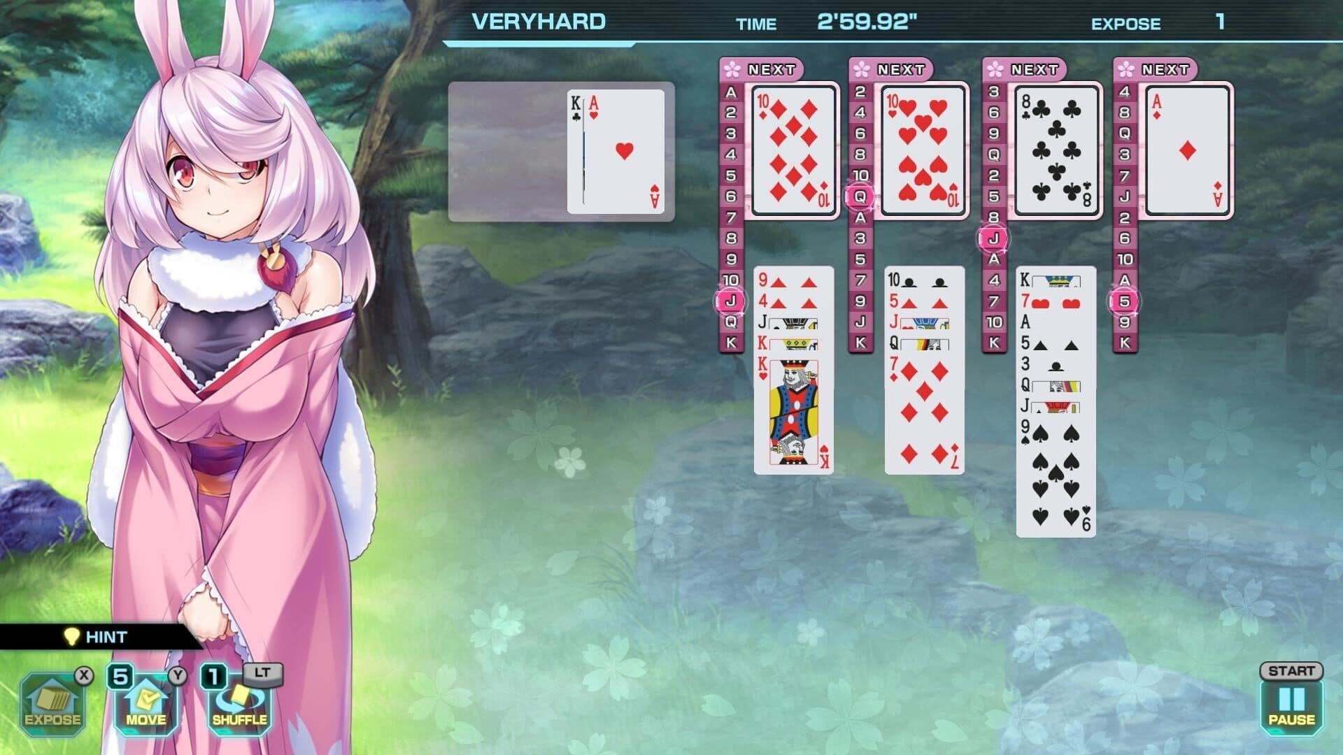 Pretty Girls Four Kings Solitaire screenshot 8