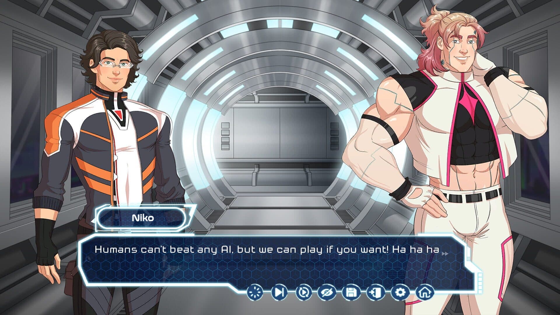 اسکرین‌شات Baradroid: A Gay Visual Novel - 1