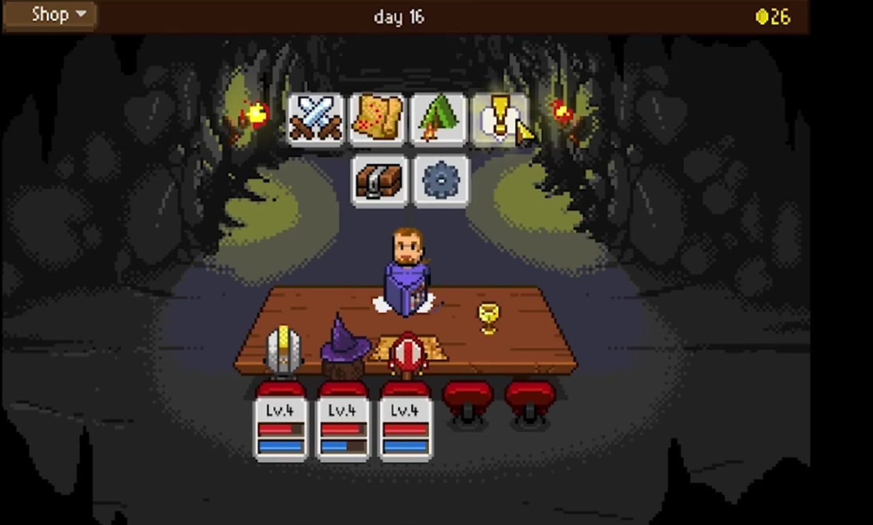 Knights of Pen and Paper screenshot 1