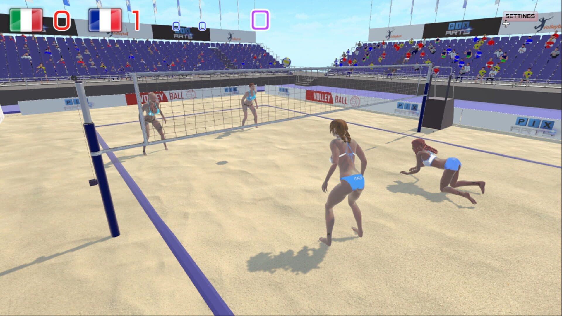 اسکرین‌شات Summer Games Beach Volley - 4