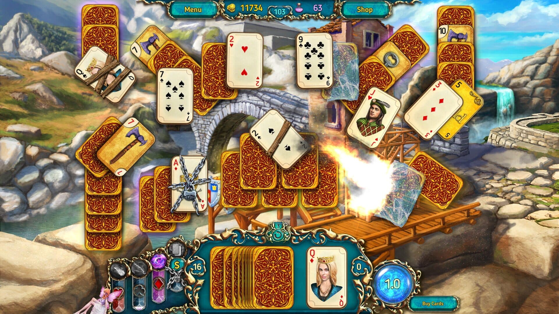 اسکرین‌شات Dreamland Solitaire - 8