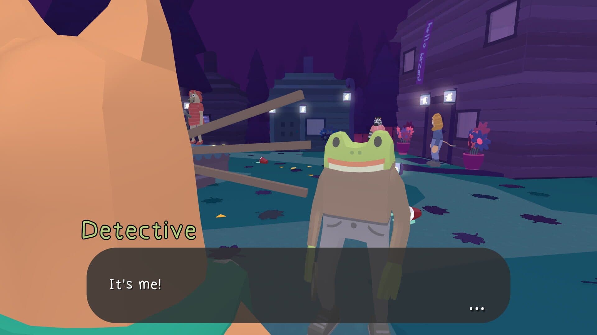 Frog Detective 2: The Case of the Invisible Wizard screenshot 1