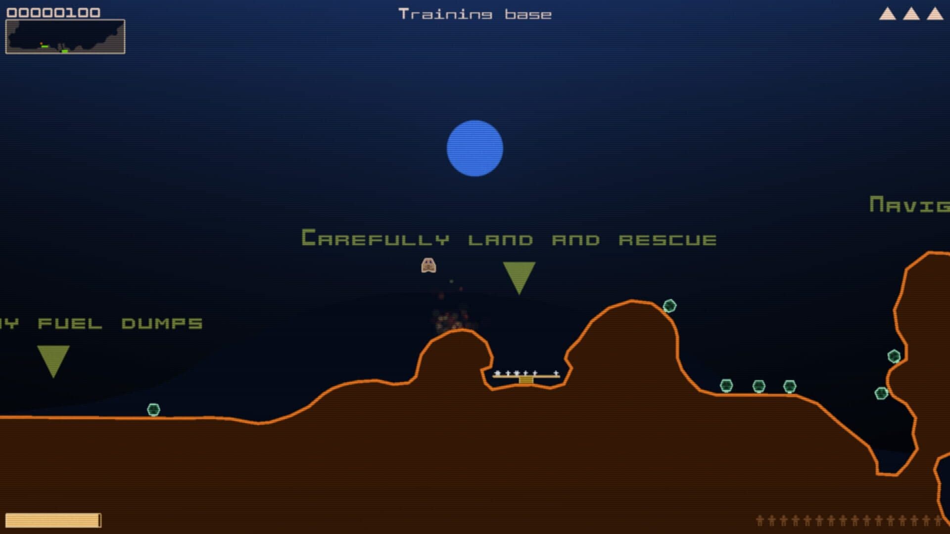 Terra Lander II: Rockslide Rescue screenshot 2
