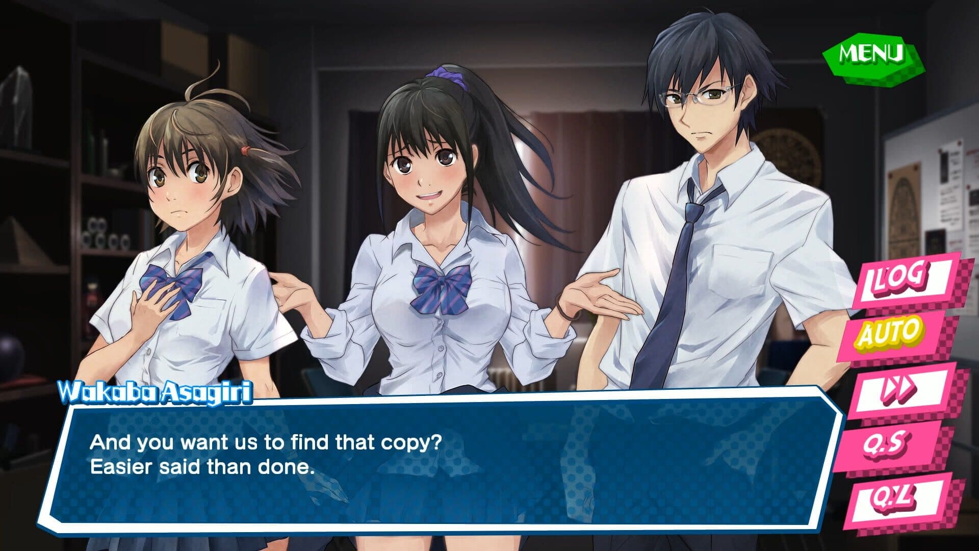 اسکرین‌شات Kotodama: The 7 Mysteries of Fujisawa - 4