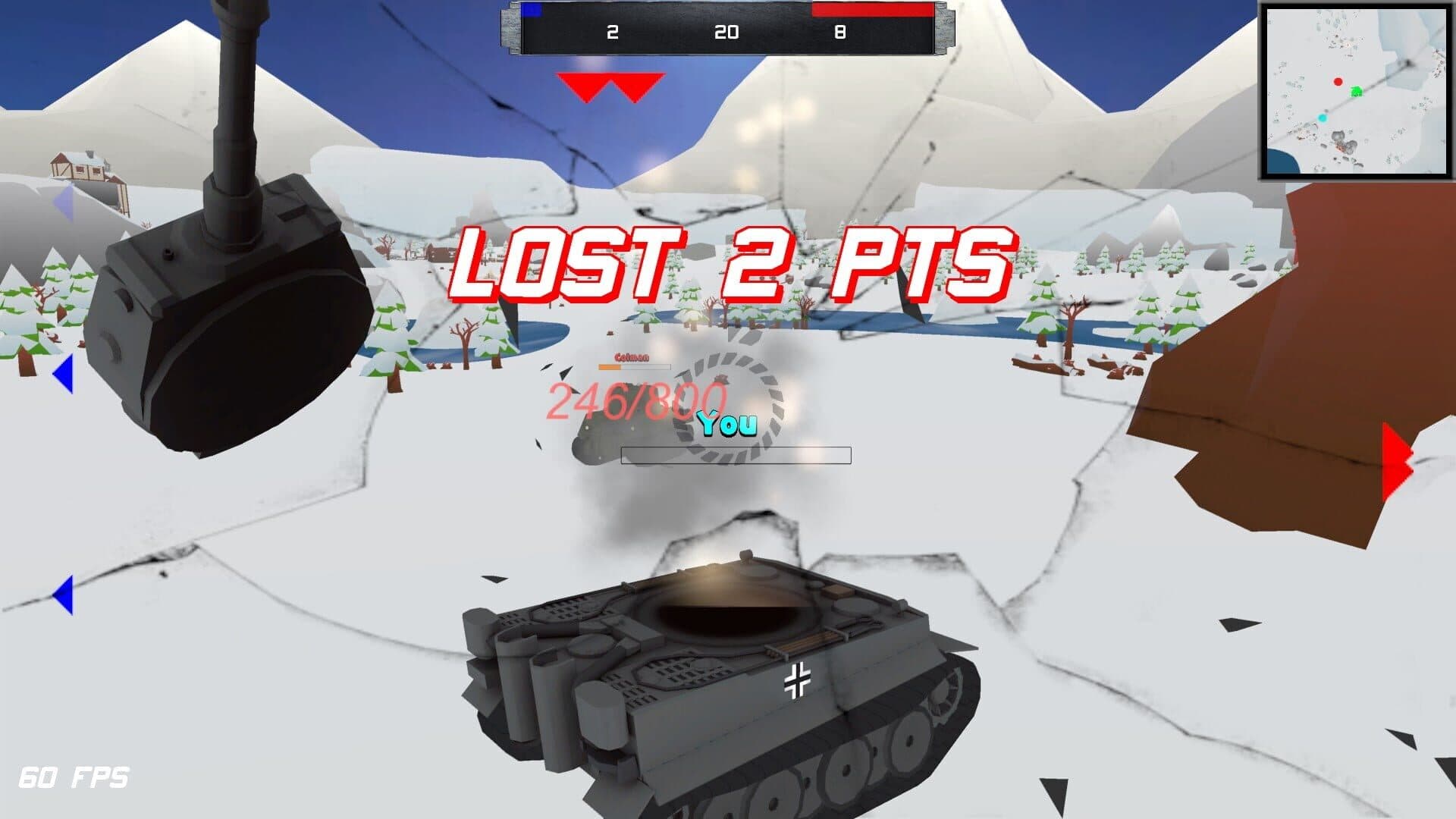 اسکرین‌شات WWII: Tank Battle Arena - 4