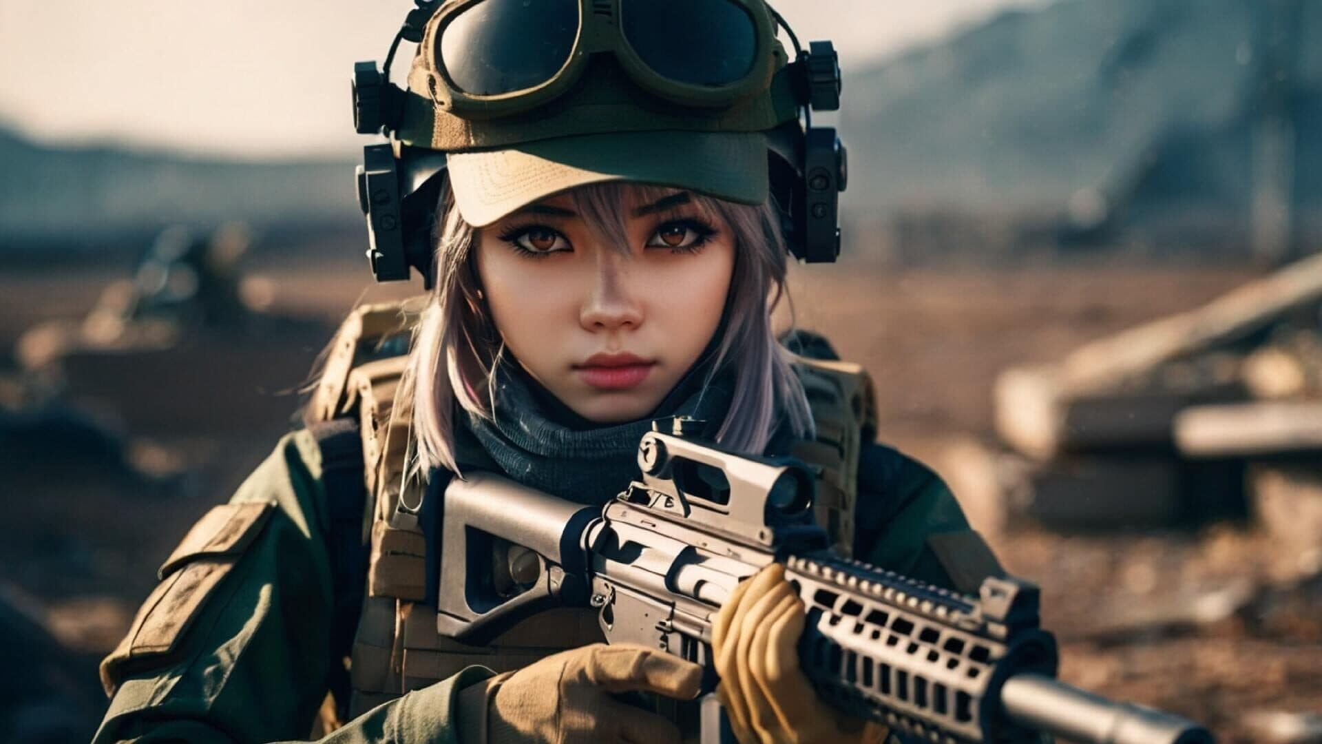اسکرین‌شات Anime Girls Military Strike - 8