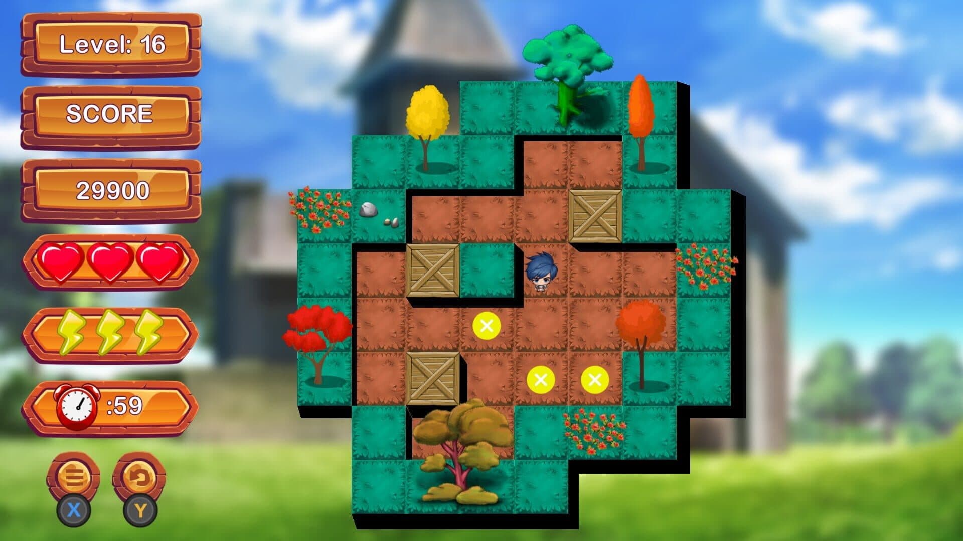 اسکرین‌شات Senshi Sokoban Quest - 1