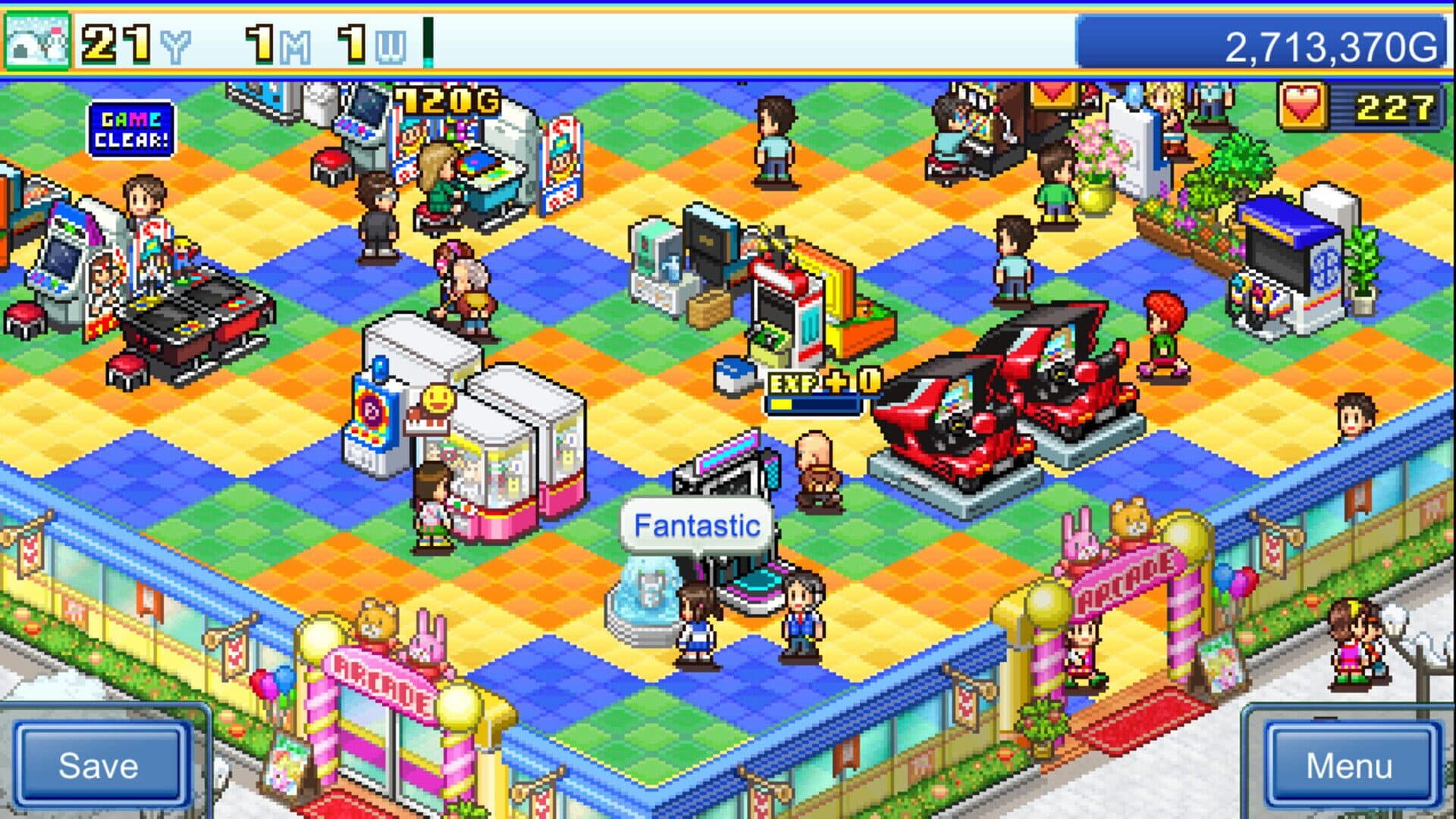 اسکرین‌شات Pocket Arcade Story - 1