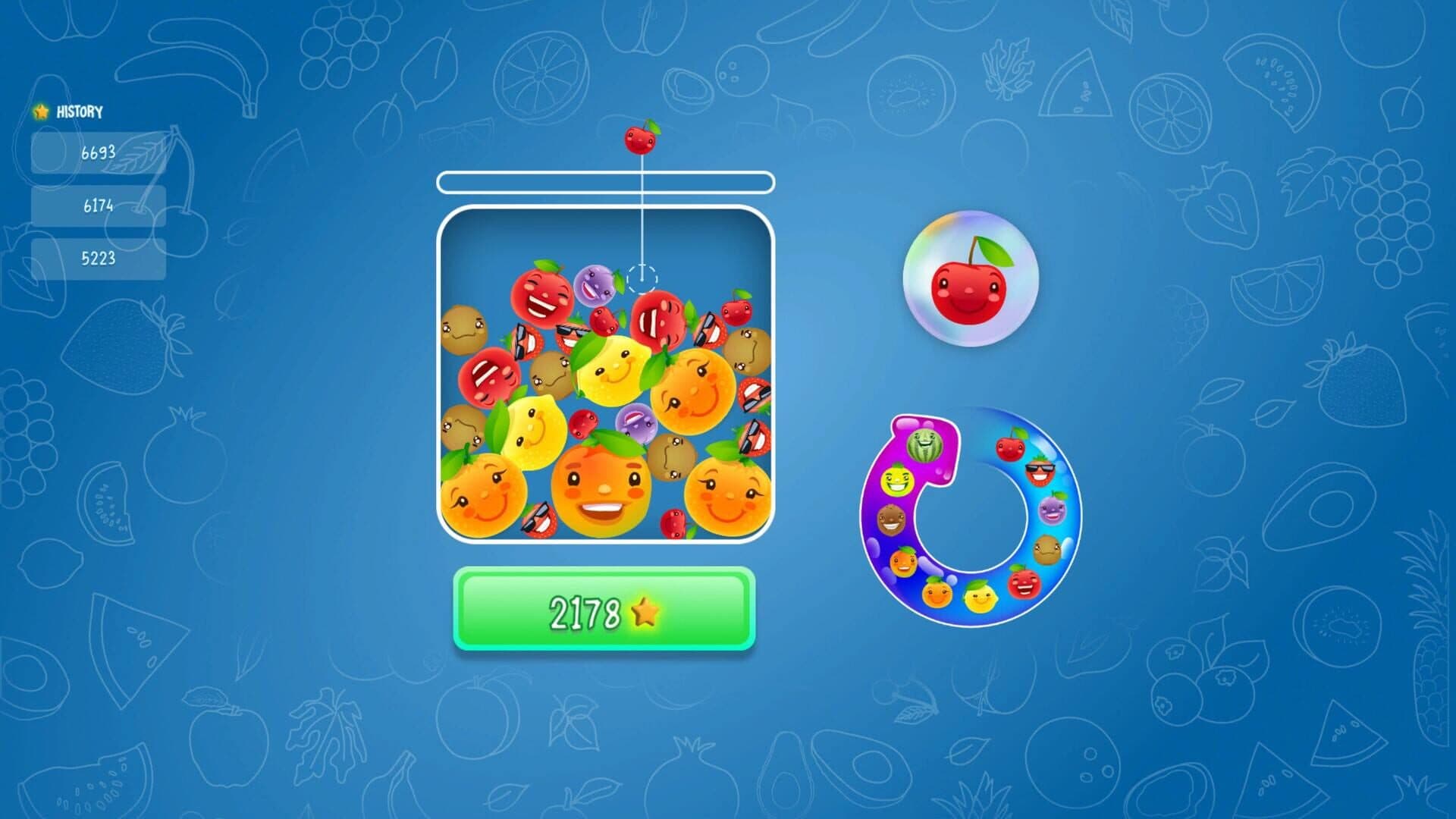 اسکرین‌شات Watermelon Game: Fruits Puzzle - 7