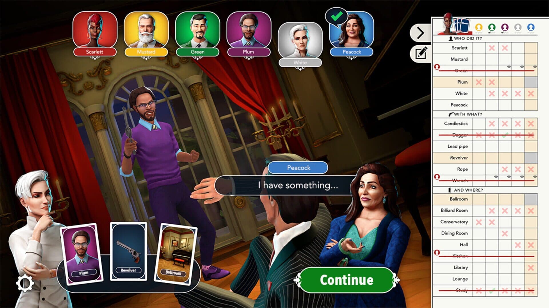 اسکرین‌شات Clue/Cluedo - 8