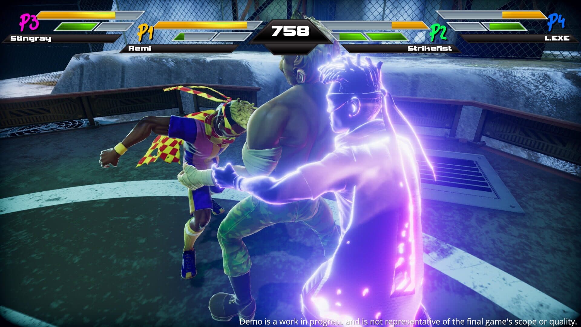 اسکرین‌شات Mighty Fight Federation - 5