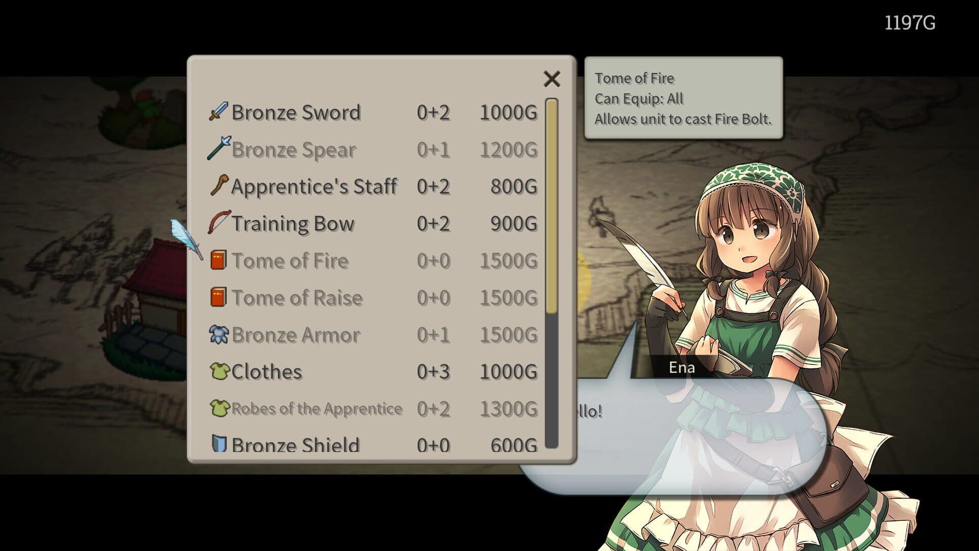 Magic Scroll Tactics screenshot 4