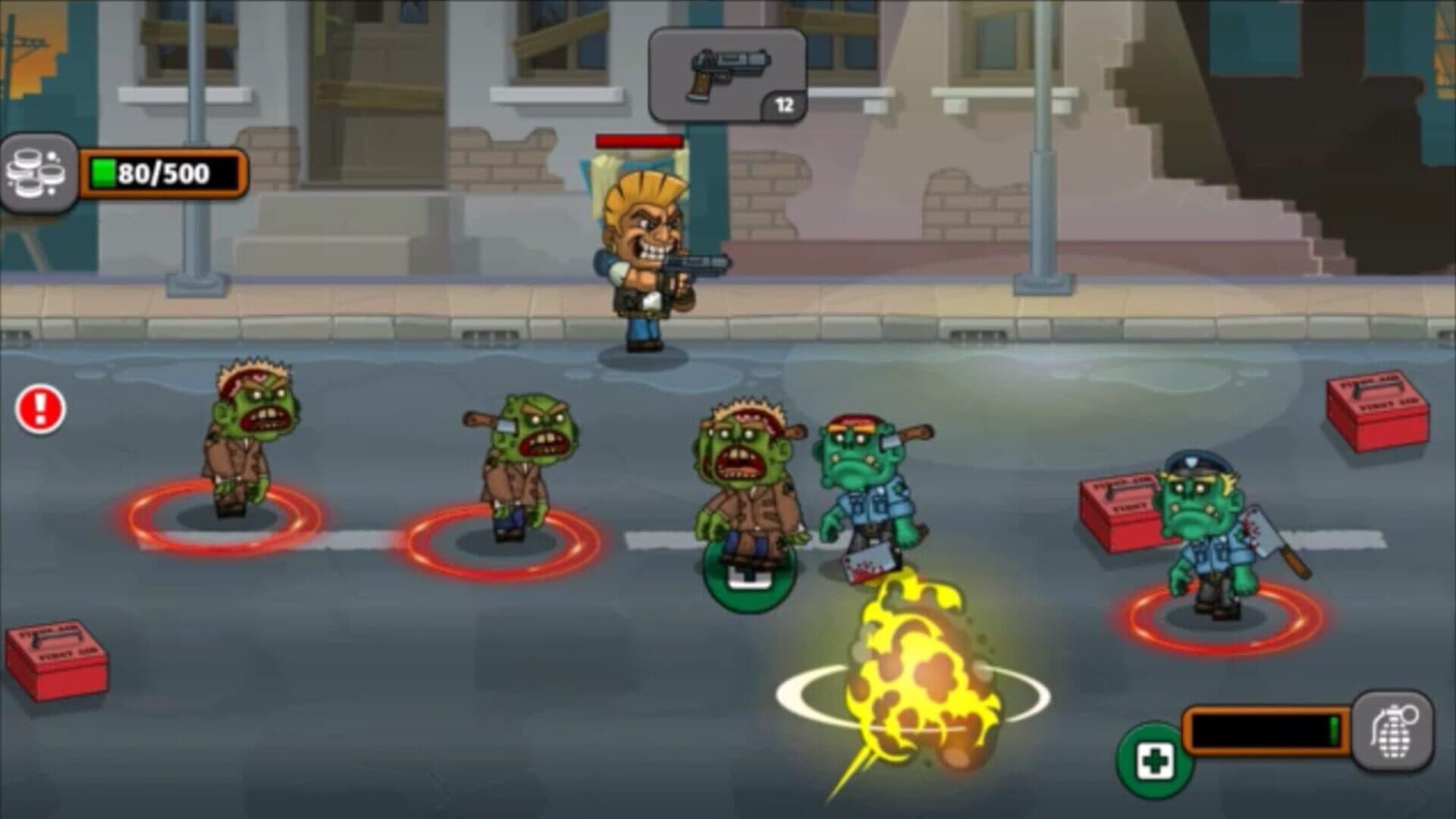 اسکرین‌شات Zombie Town! - 8