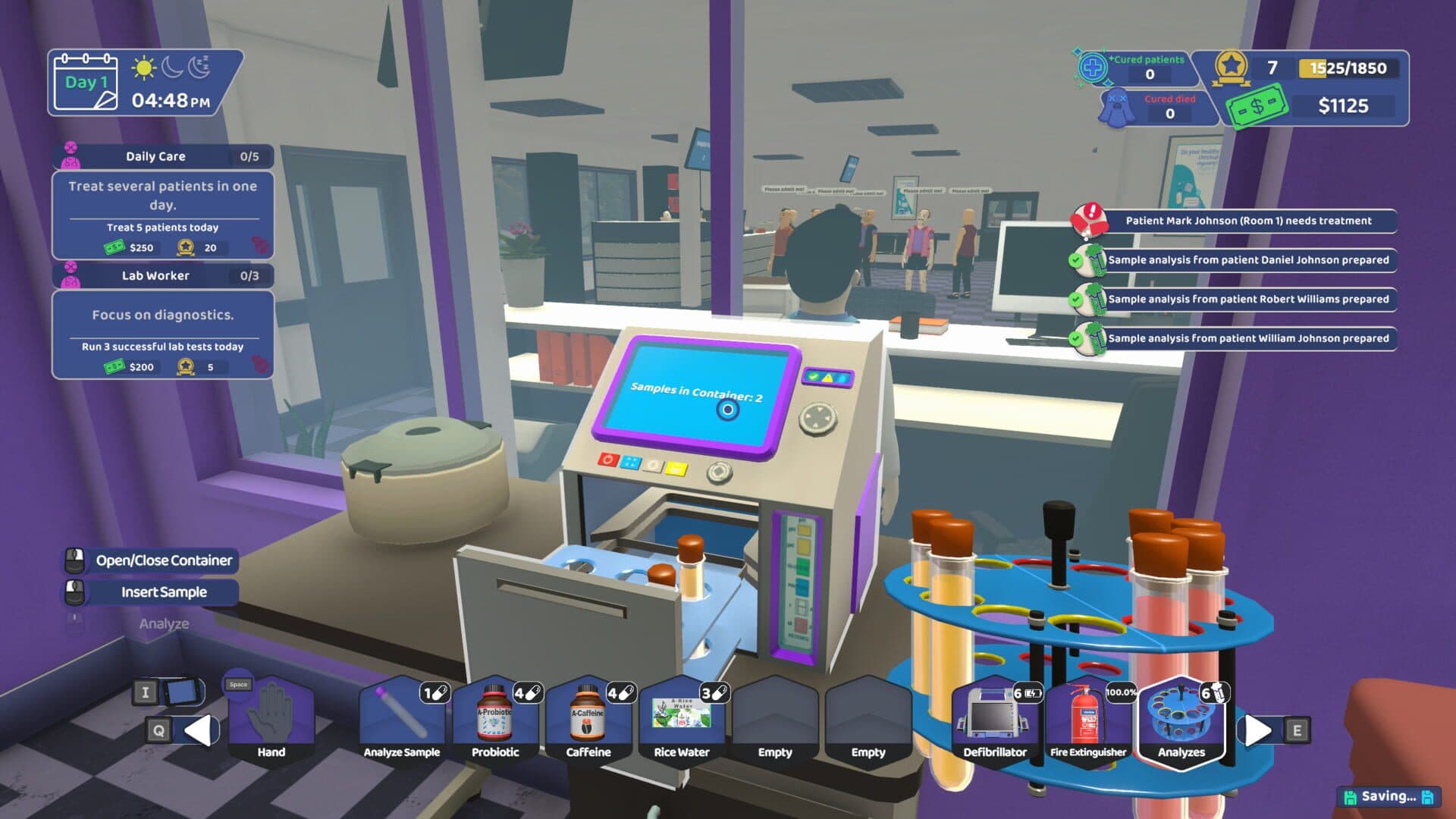 اسکرین‌شات Two Hands Hospital Assistant Simulator - 3
