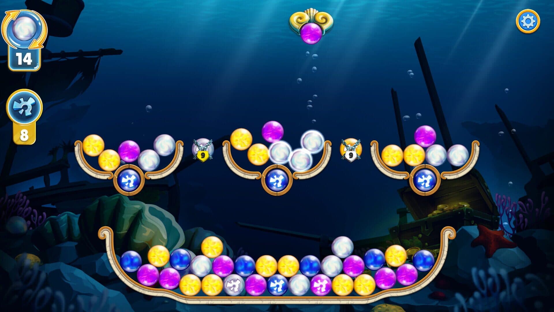 اسکرین‌شات Pearls of Atlantis: The Cove - 2