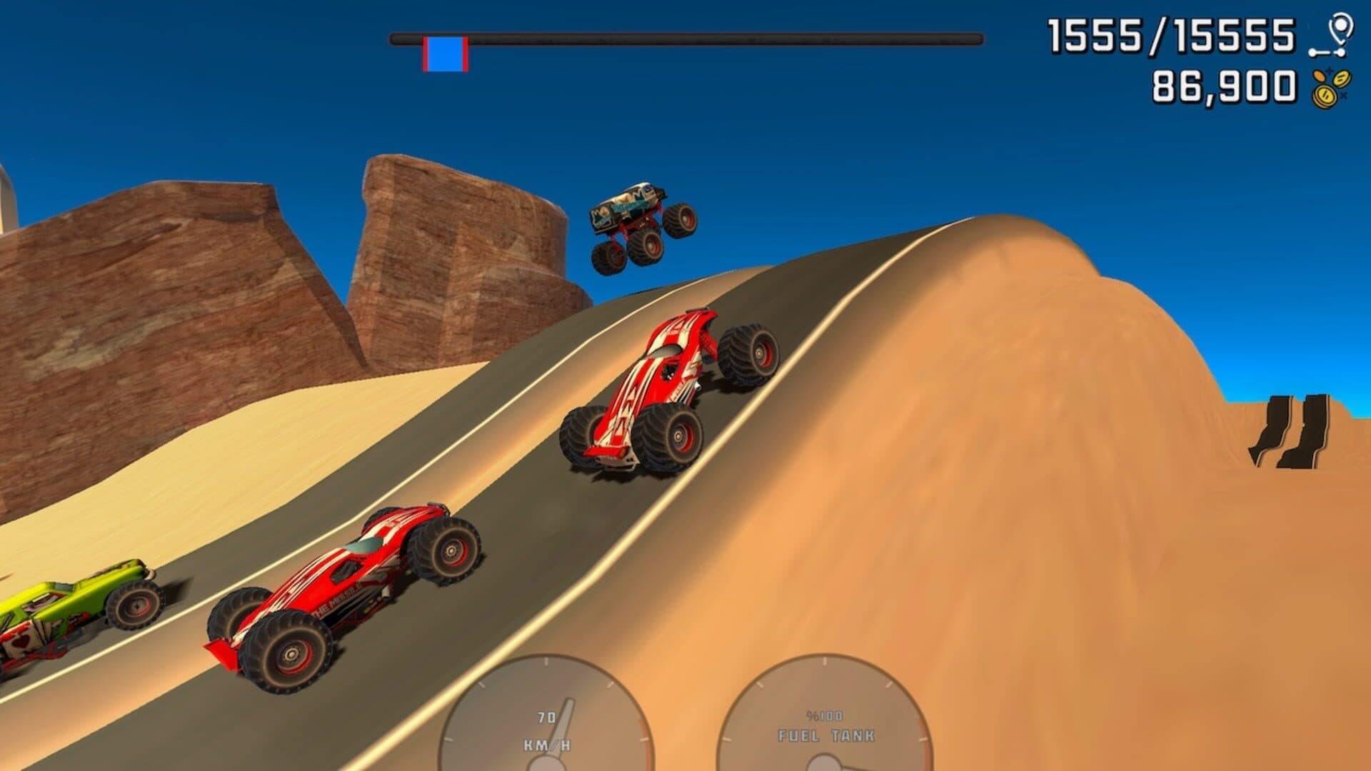 اسکرین‌شات Monster Ramp Racing - 6