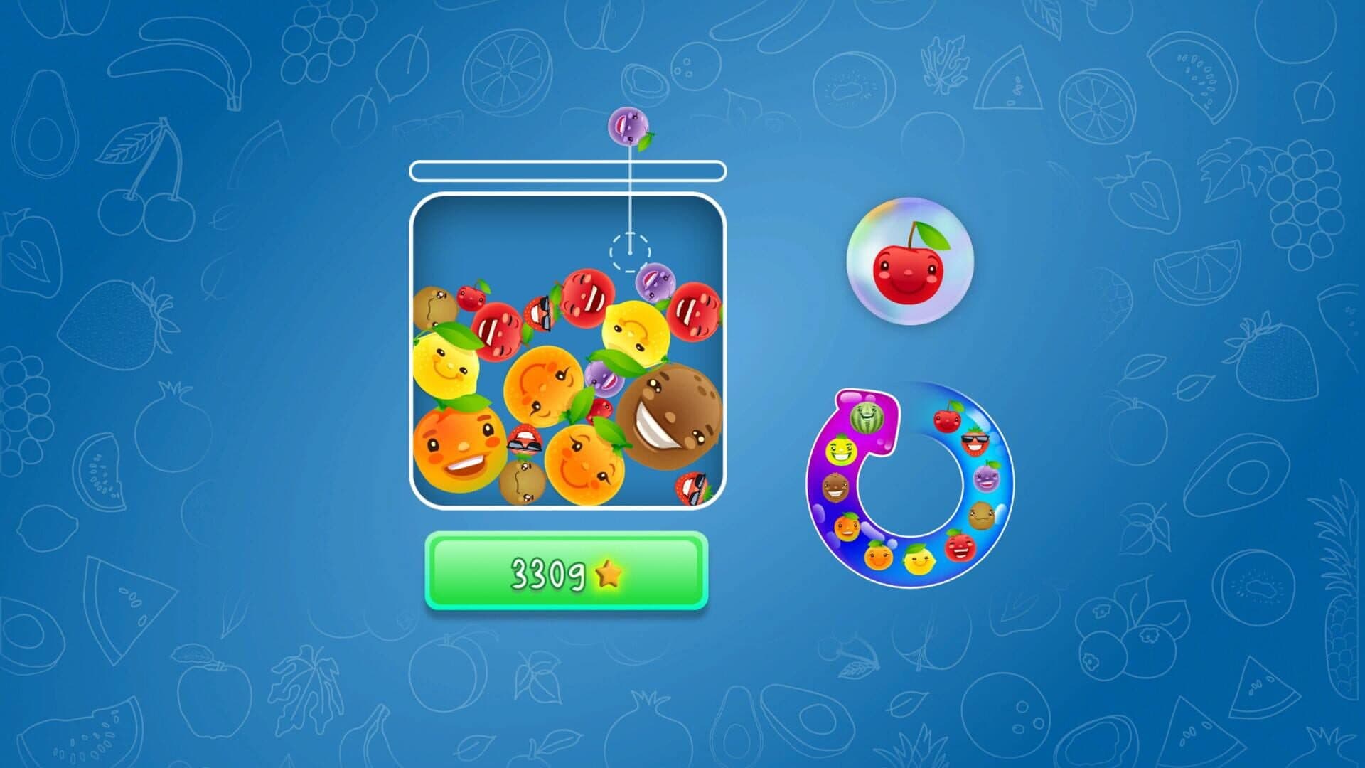 اسکرین‌شات Watermelon Game: Fruits Puzzle - 5