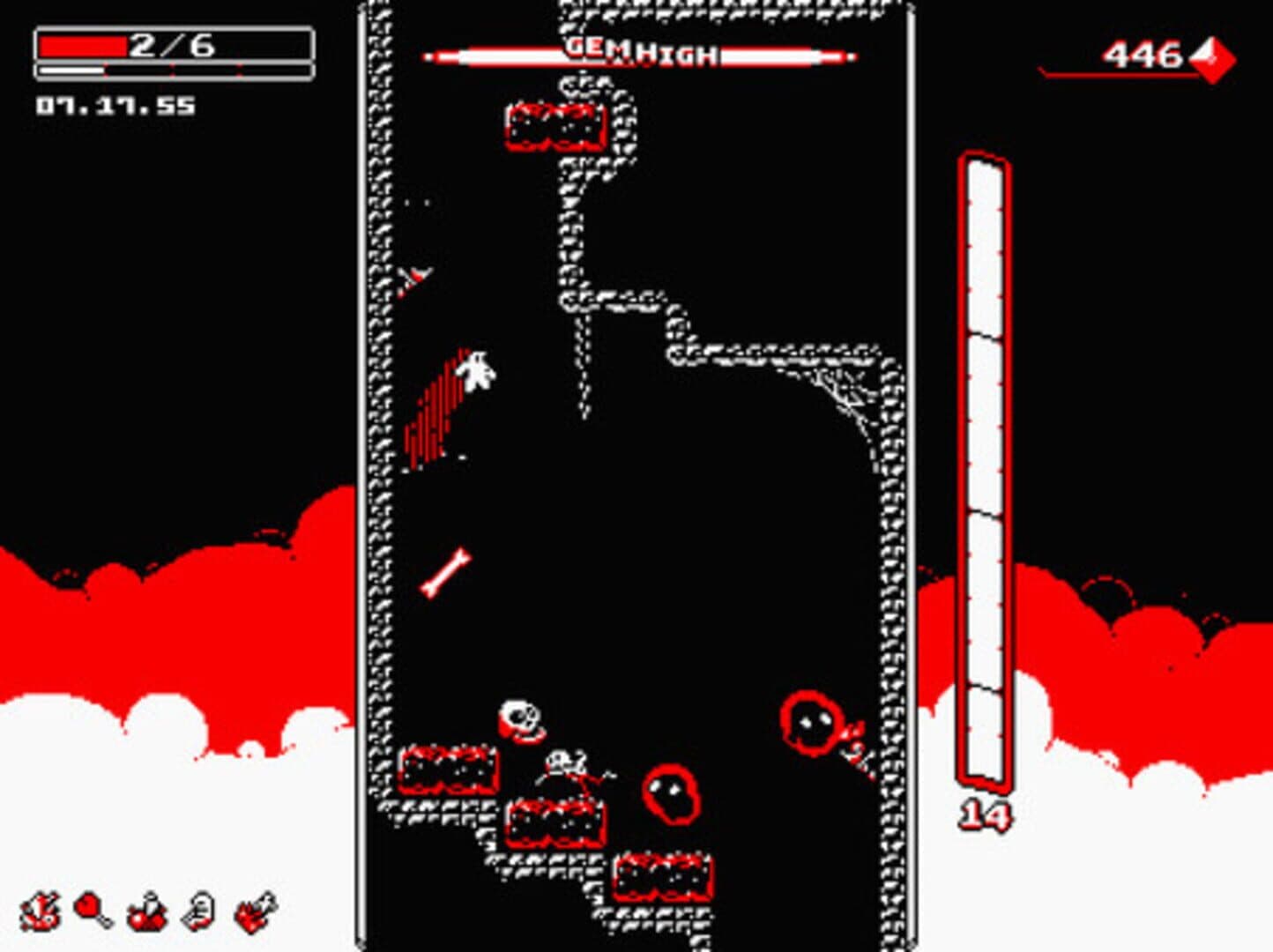 اسکرین‌شات Downwell - 1