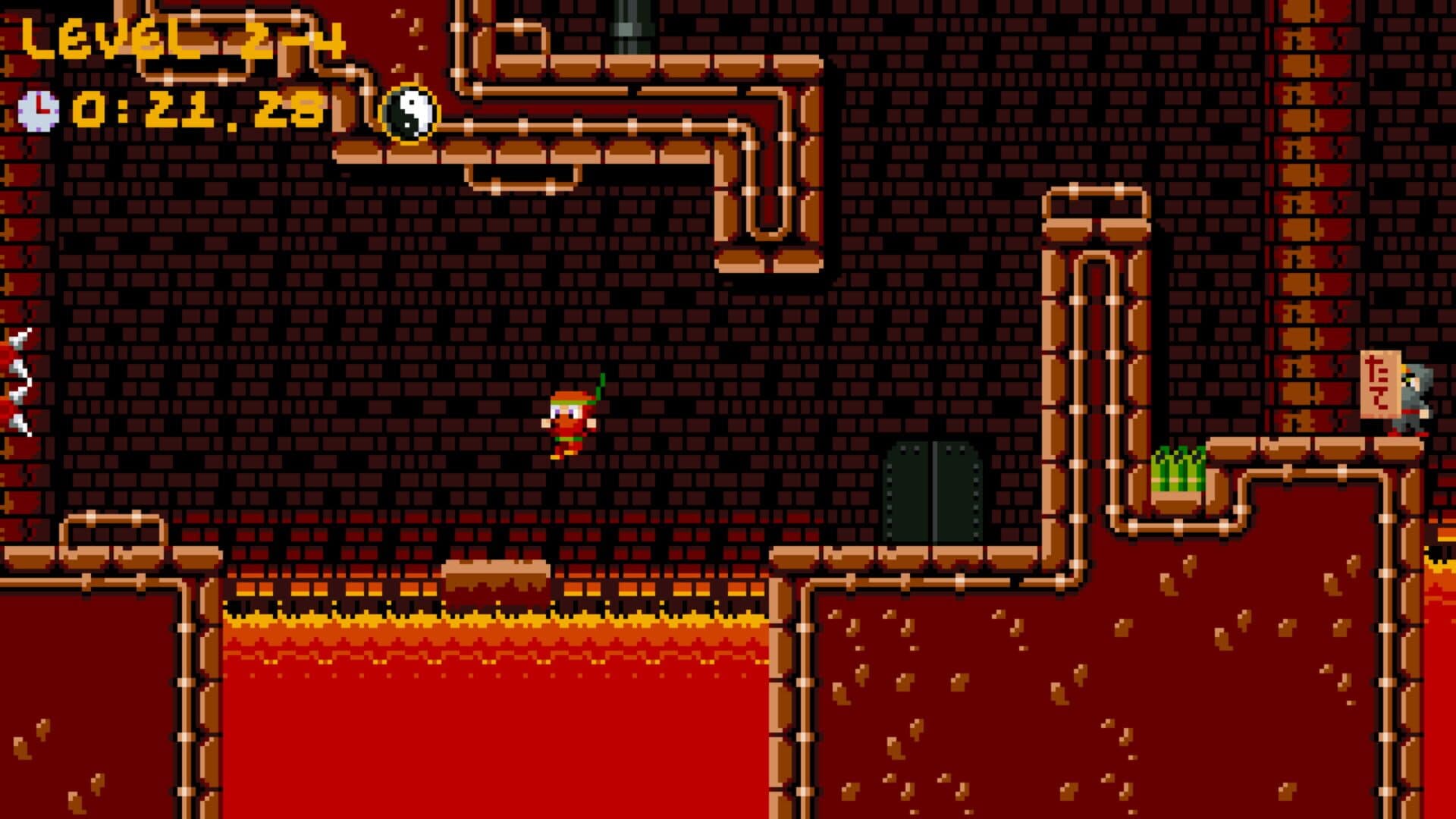 اسکرین‌شات Chibi Ninja Shino-kun: Treasure of Demon Tower - 1