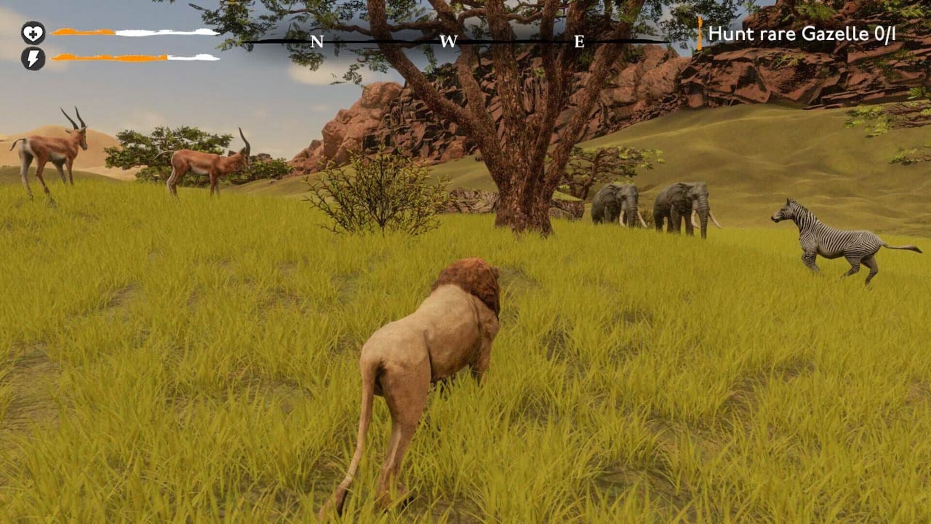 اسکرین‌شات Lion Simulator Survival: RPG Animal Battle - 1
