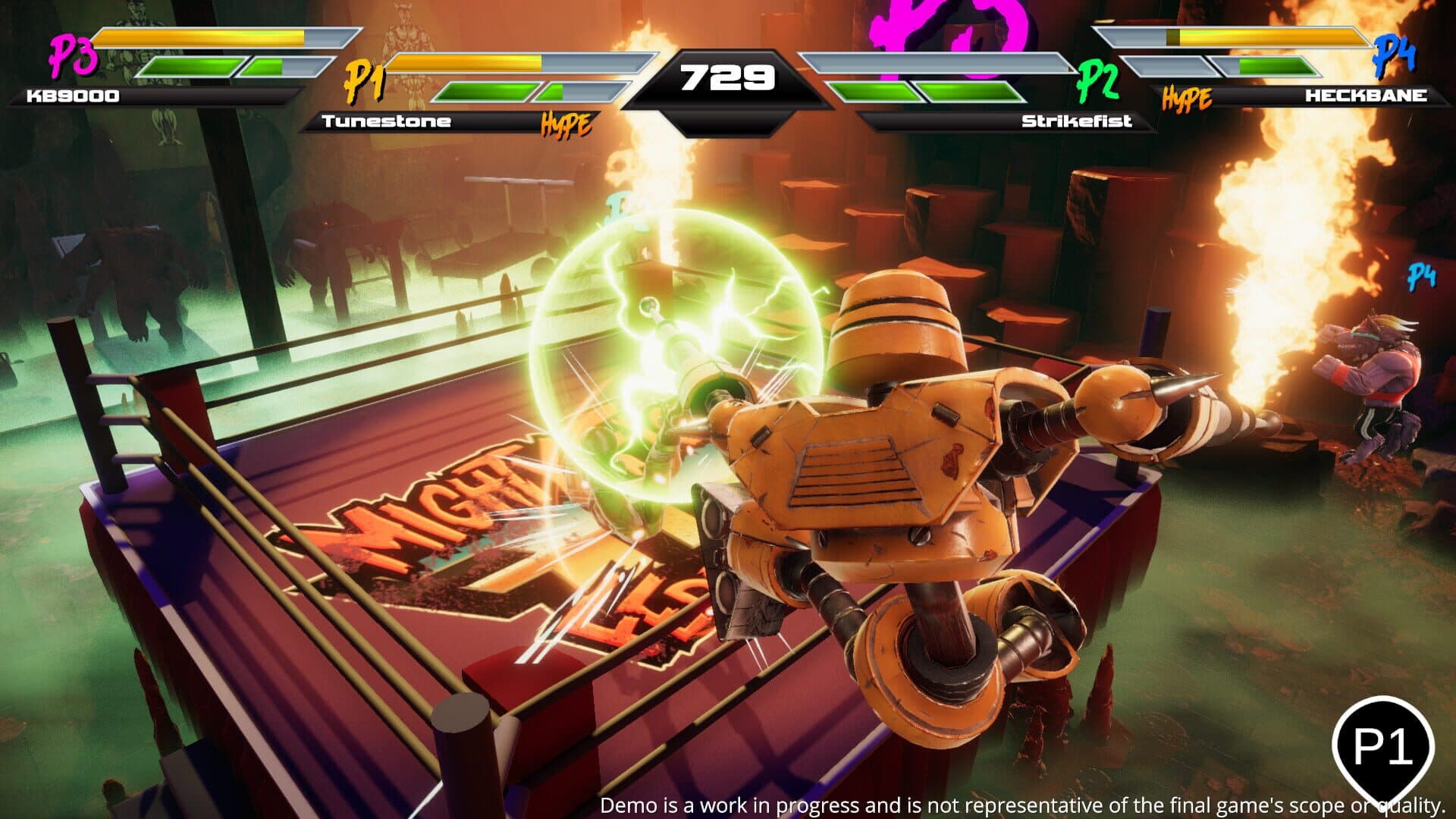 اسکرین‌شات Mighty Fight Federation - 2