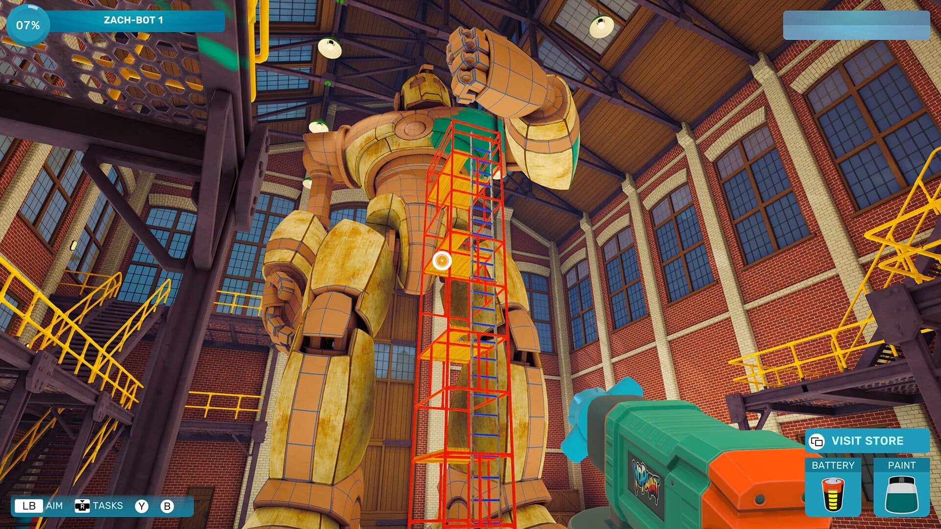 Spray Paint Simulator screenshot 1