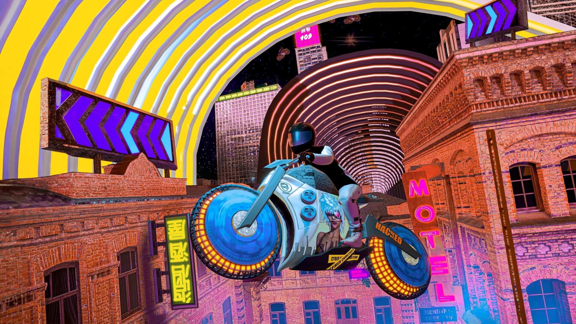 اسکرین‌شات 2044 Moto Racer: Cyber Racing Simulator - 2