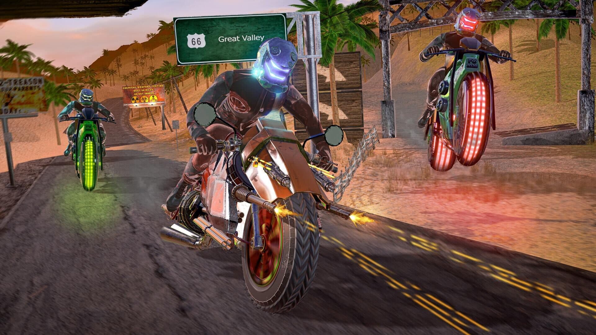 اسکرین‌شات 2044 Moto Racer: Cyber Racing Simulator - 4