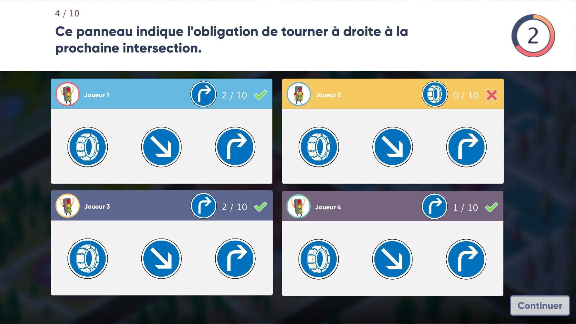 اسکرین‌شات Réussir: Code de la Route - 2