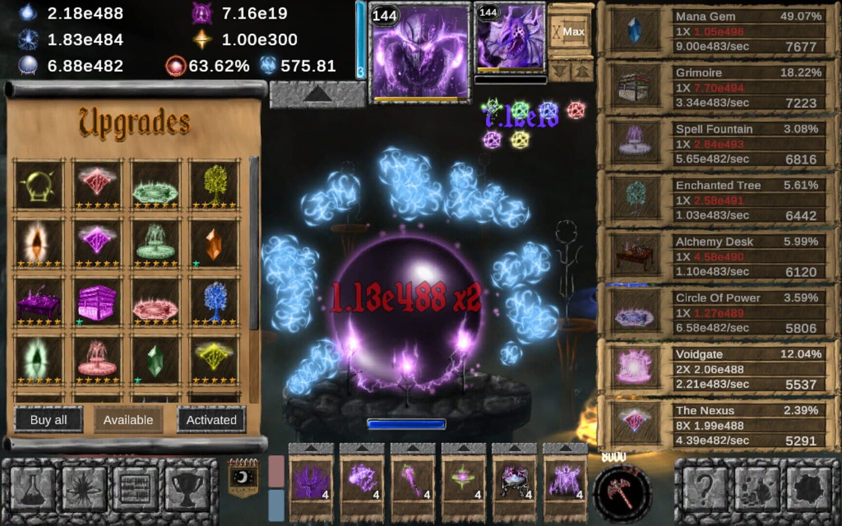 اسکرین‌شات Idle Wizard - 4