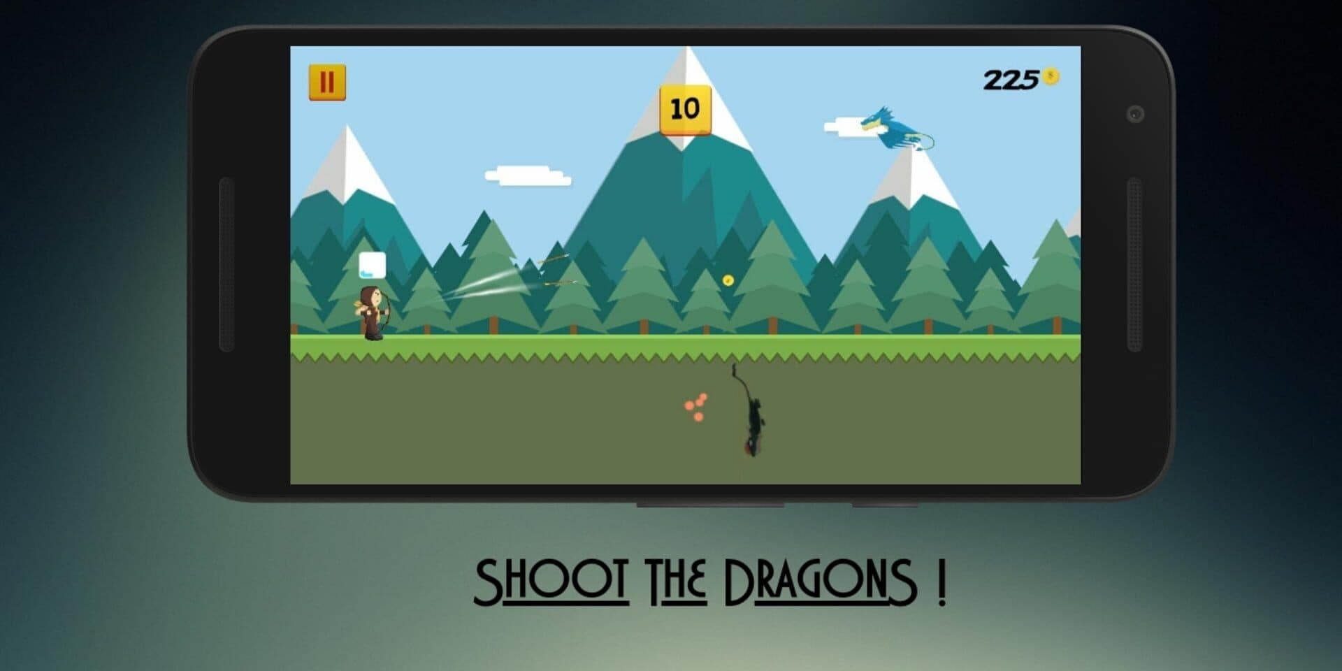 اسکرین‌شات Hellanoid: Archer vs Dragons - 3