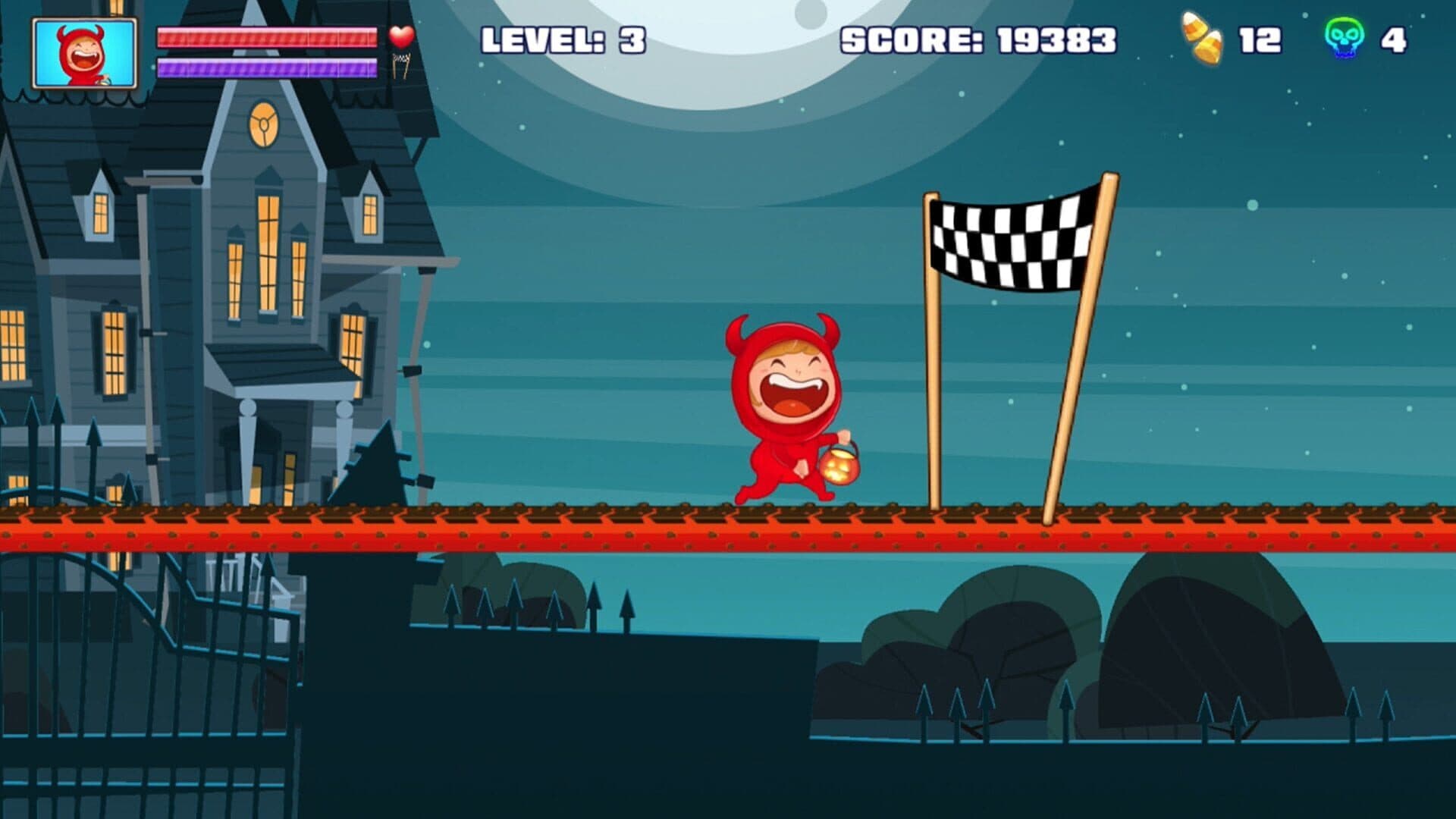 اسکرین‌شات Halloween Candy Run - 7