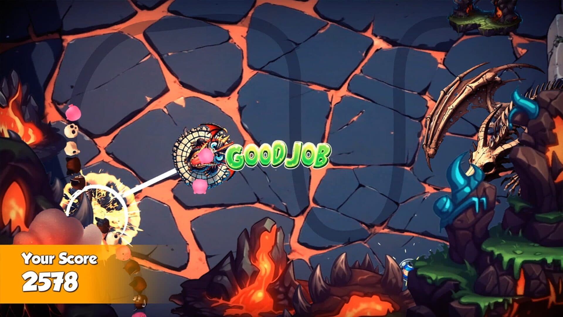 اسکرین‌شات Zumba: Dragon's Marble Trial - 4