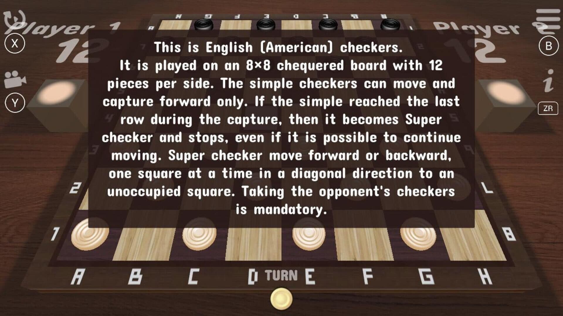 اسکرین‌شات Classic Checkers - 1