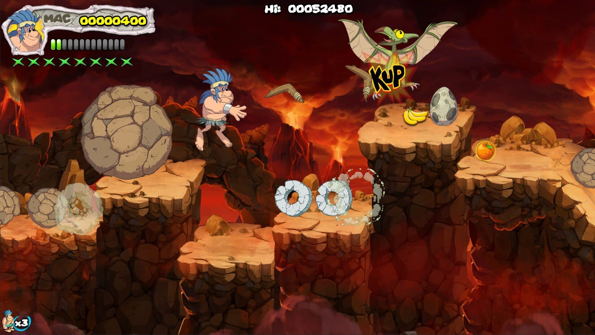 اسکرین‌شات New Joe & Mac: Caveman Ninja - 5
