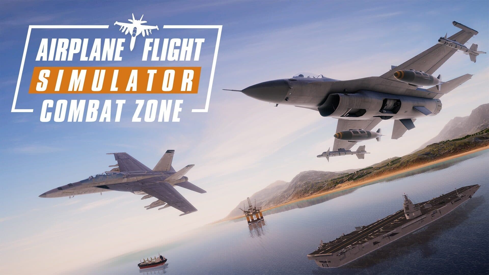 Airplane Flight Simulator: Combat Zone