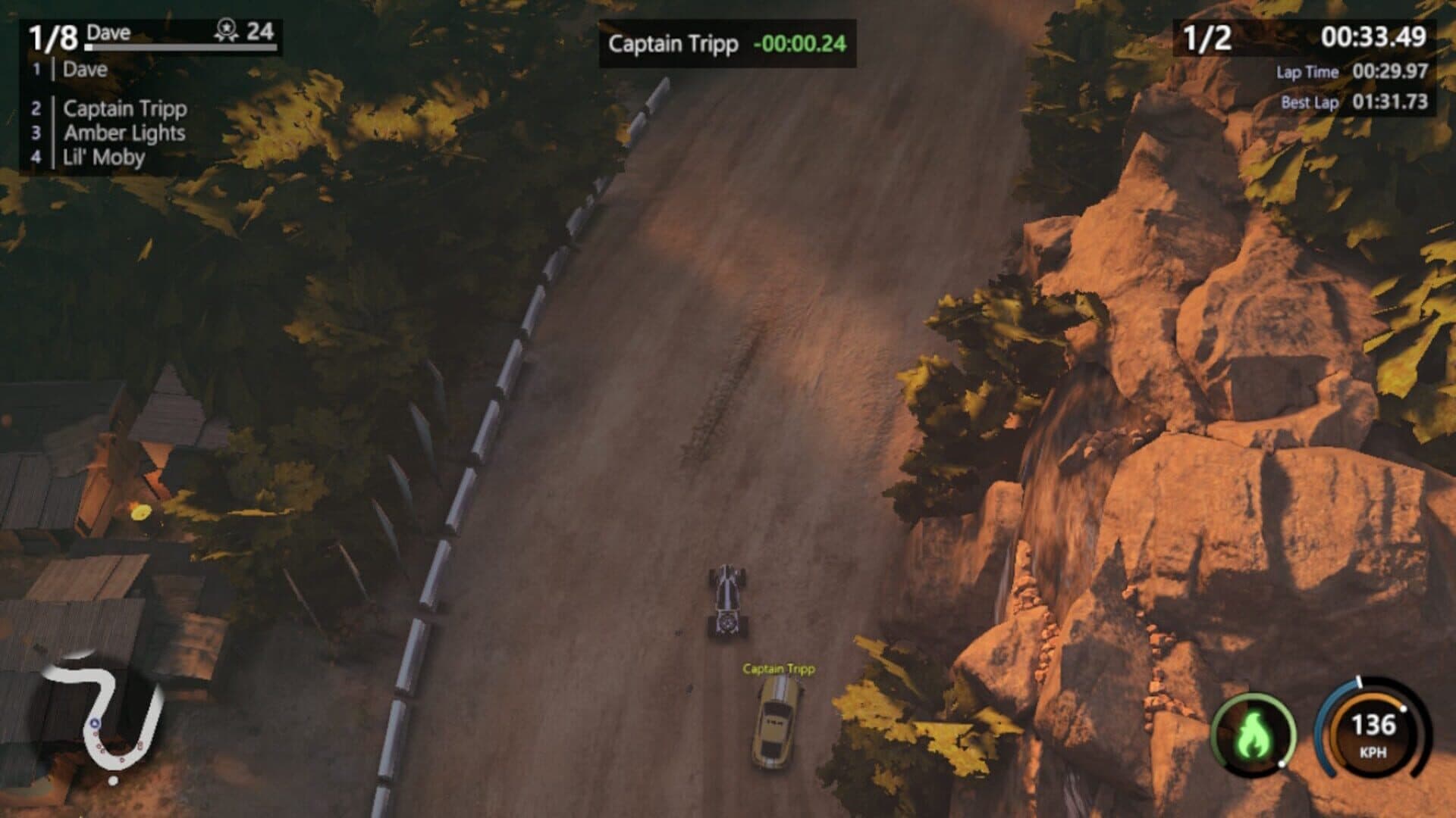 اسکرین‌شات Mantis Burn Racing - 7