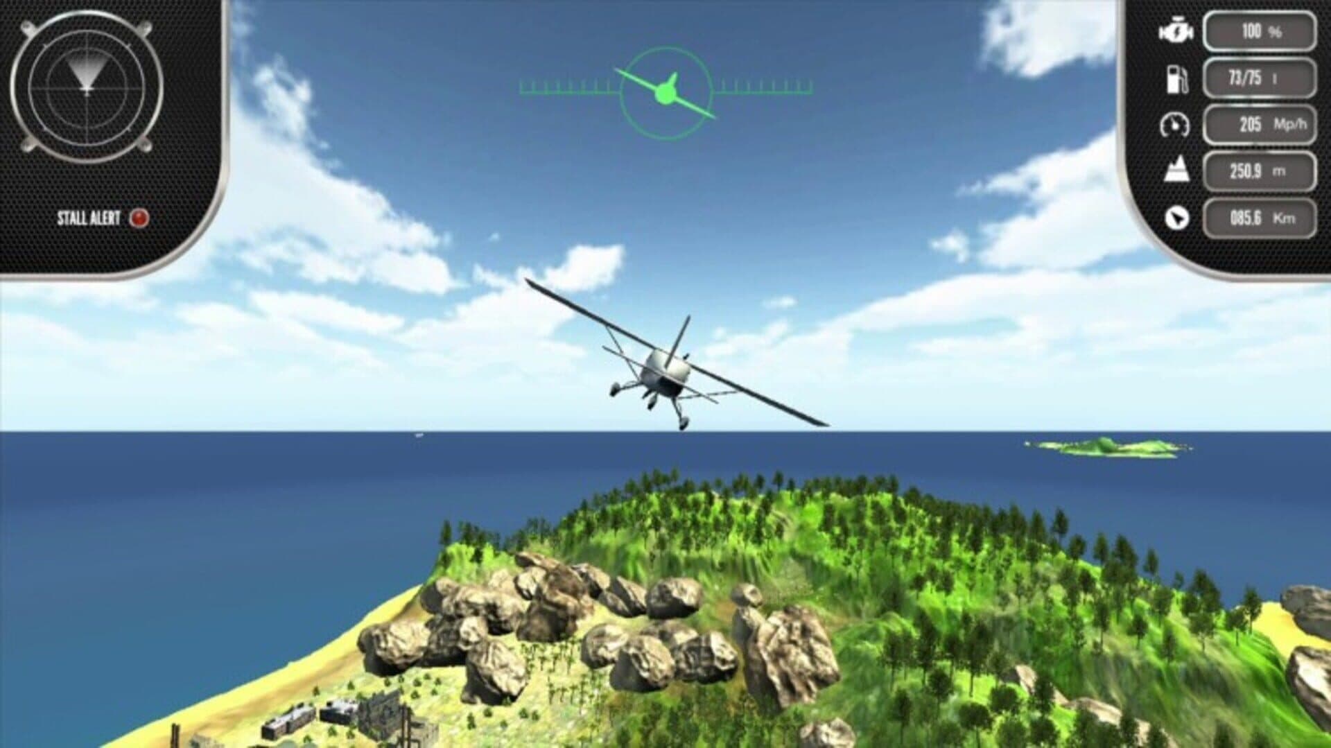 Island Flight Simulator screenshot 1