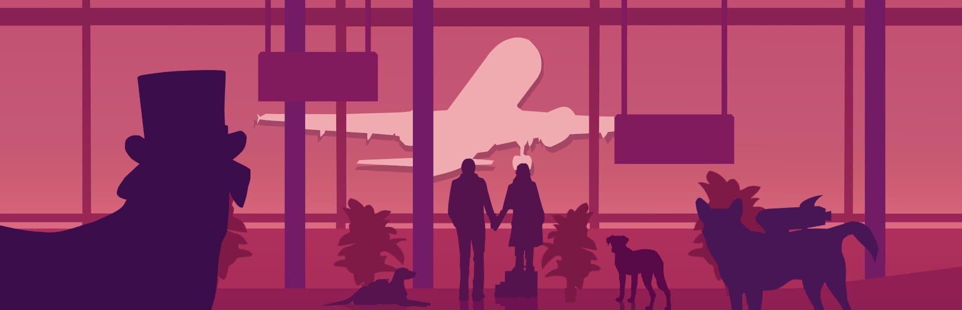 An Airport for Aliens Currently Run by Dogs