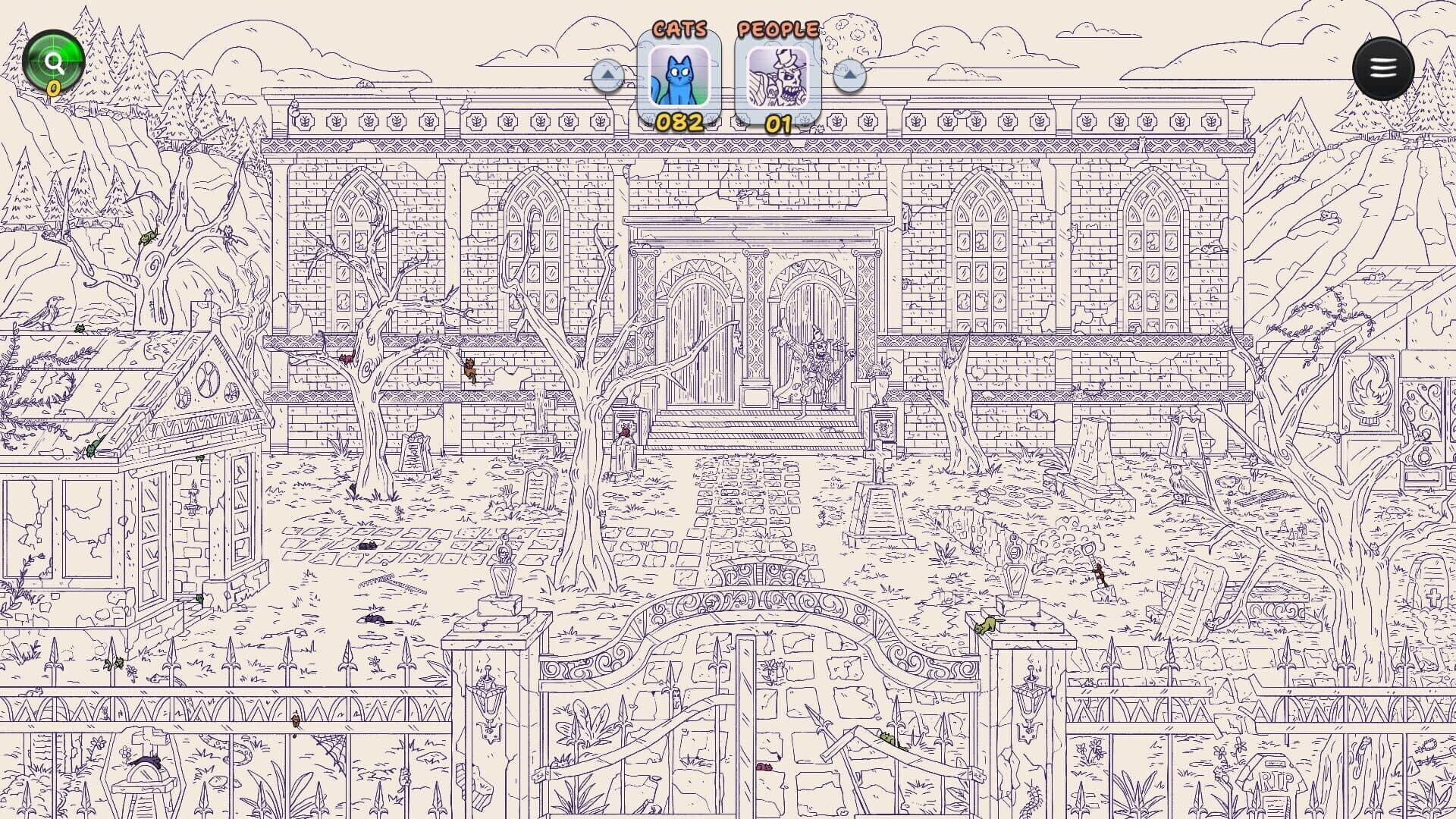 اسکرین‌شات Hidden Cats in Spooky Village - 9