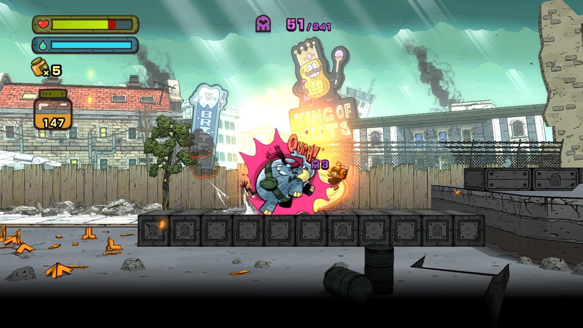 Tembo the Badass Elephant screenshot 0