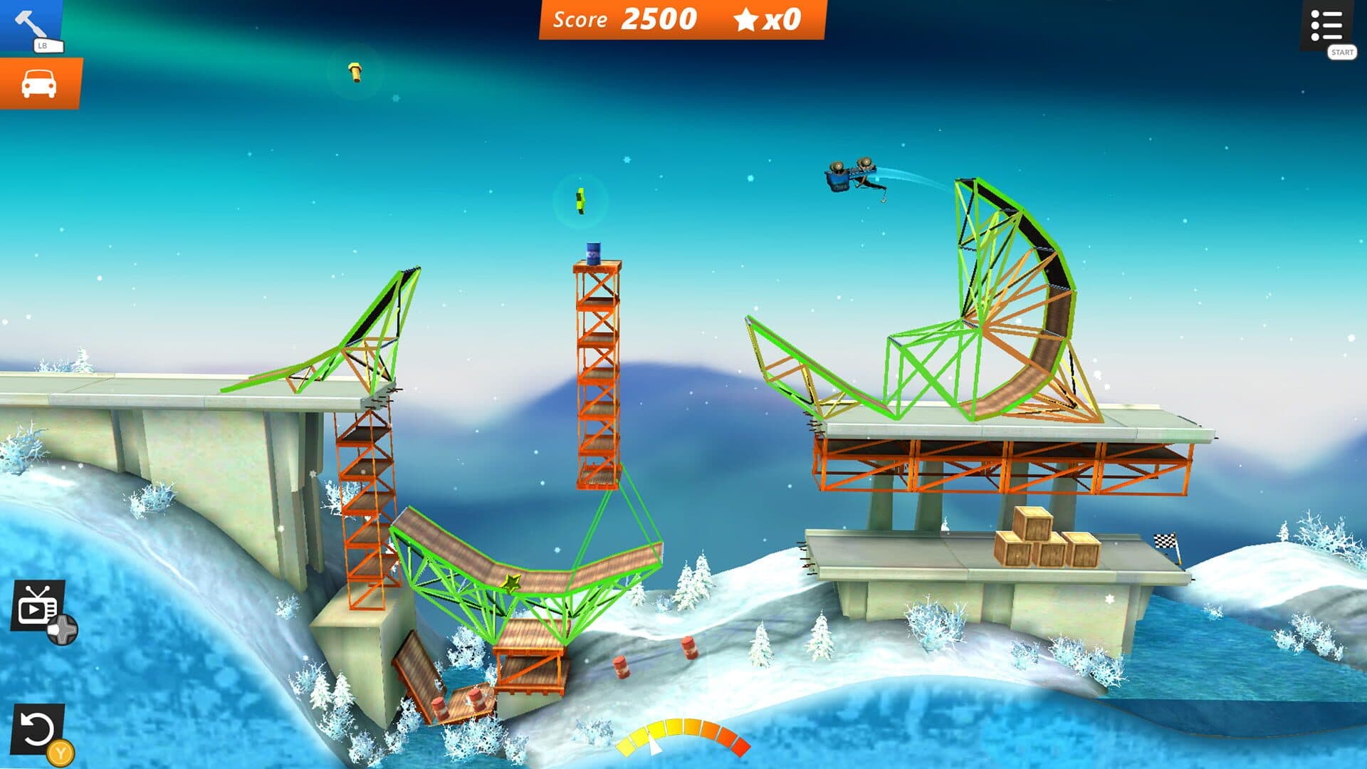 اسکرین‌شات Bridge Constructor: Stunts - 1
