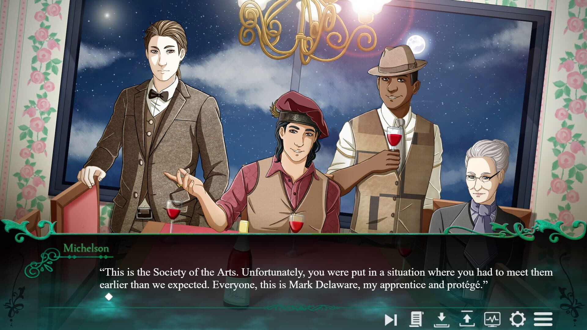 اسکرین‌شات Twice Reborn: A Vampire Visual Novel - 3