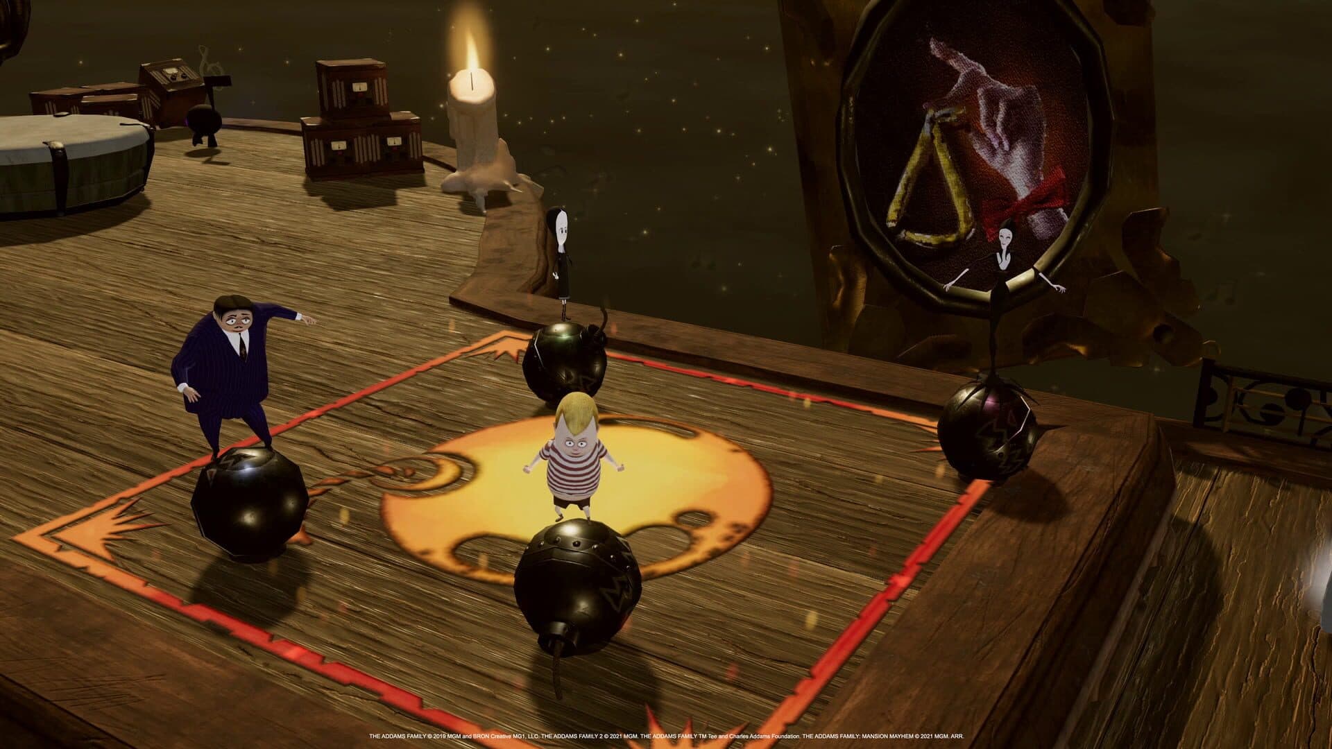 The Addams Family: Mansion Mayhem screenshot 0