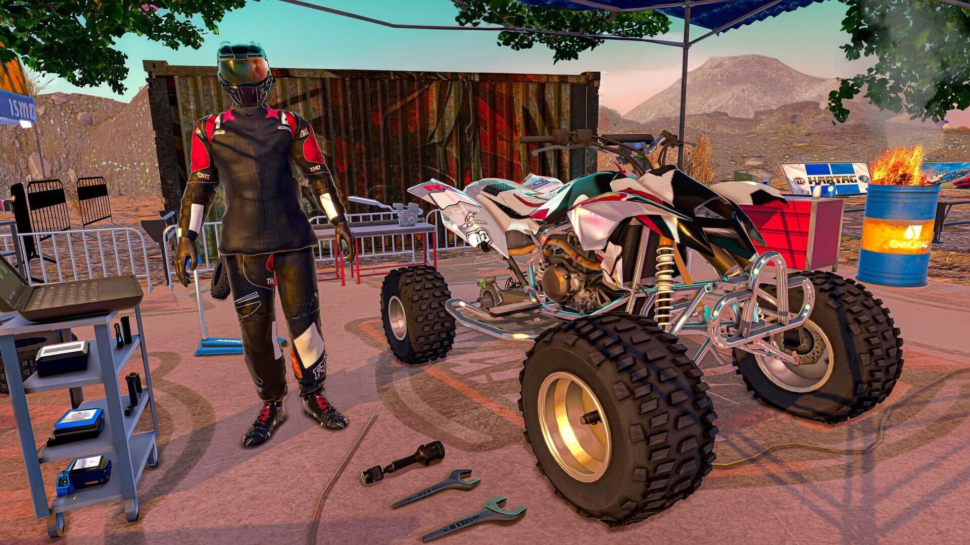 اسکرین‌شات ATV Monster Racing Simulator Rally Cross - 6