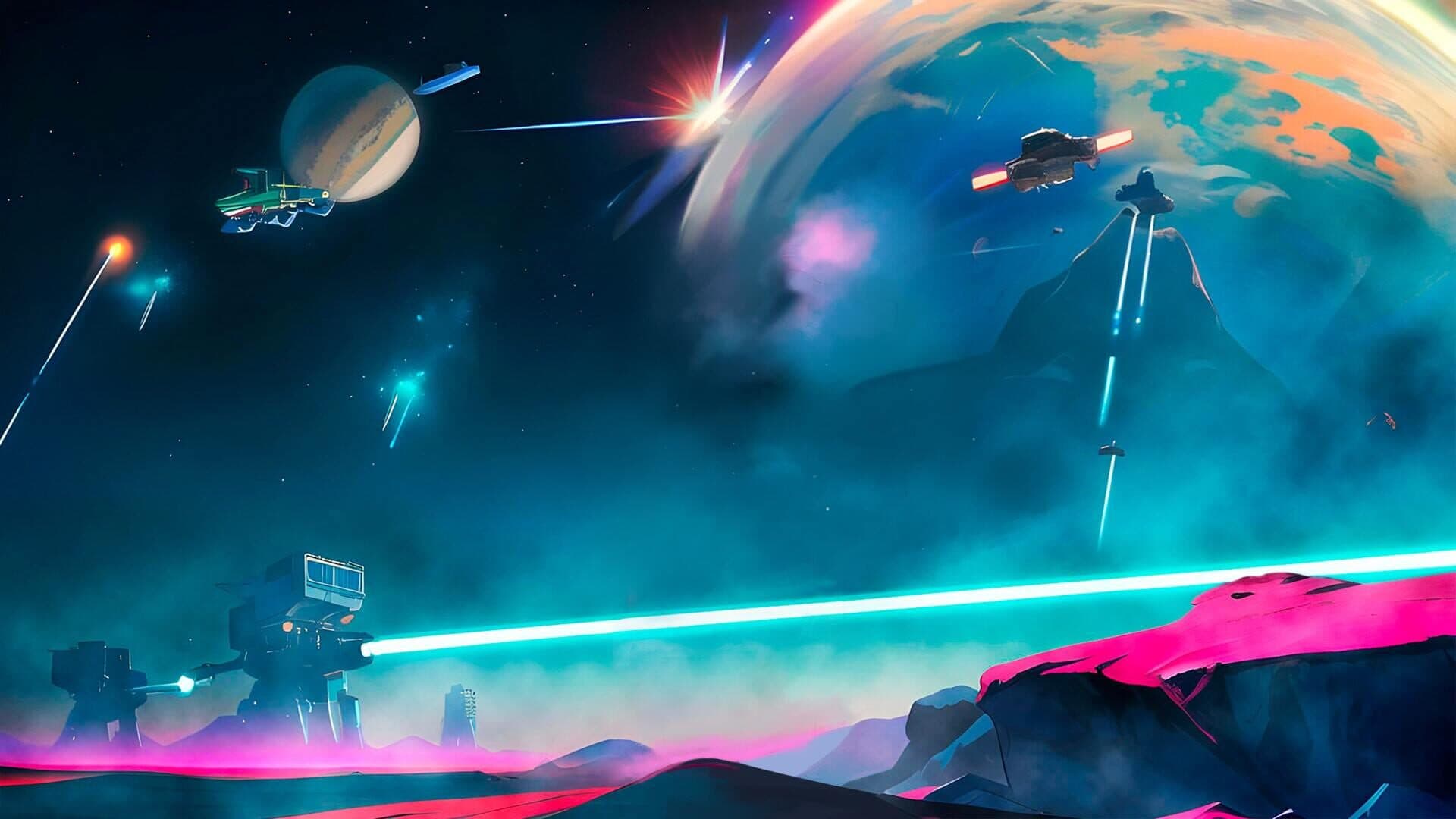 Space Planet Invader: Cosmic Power
