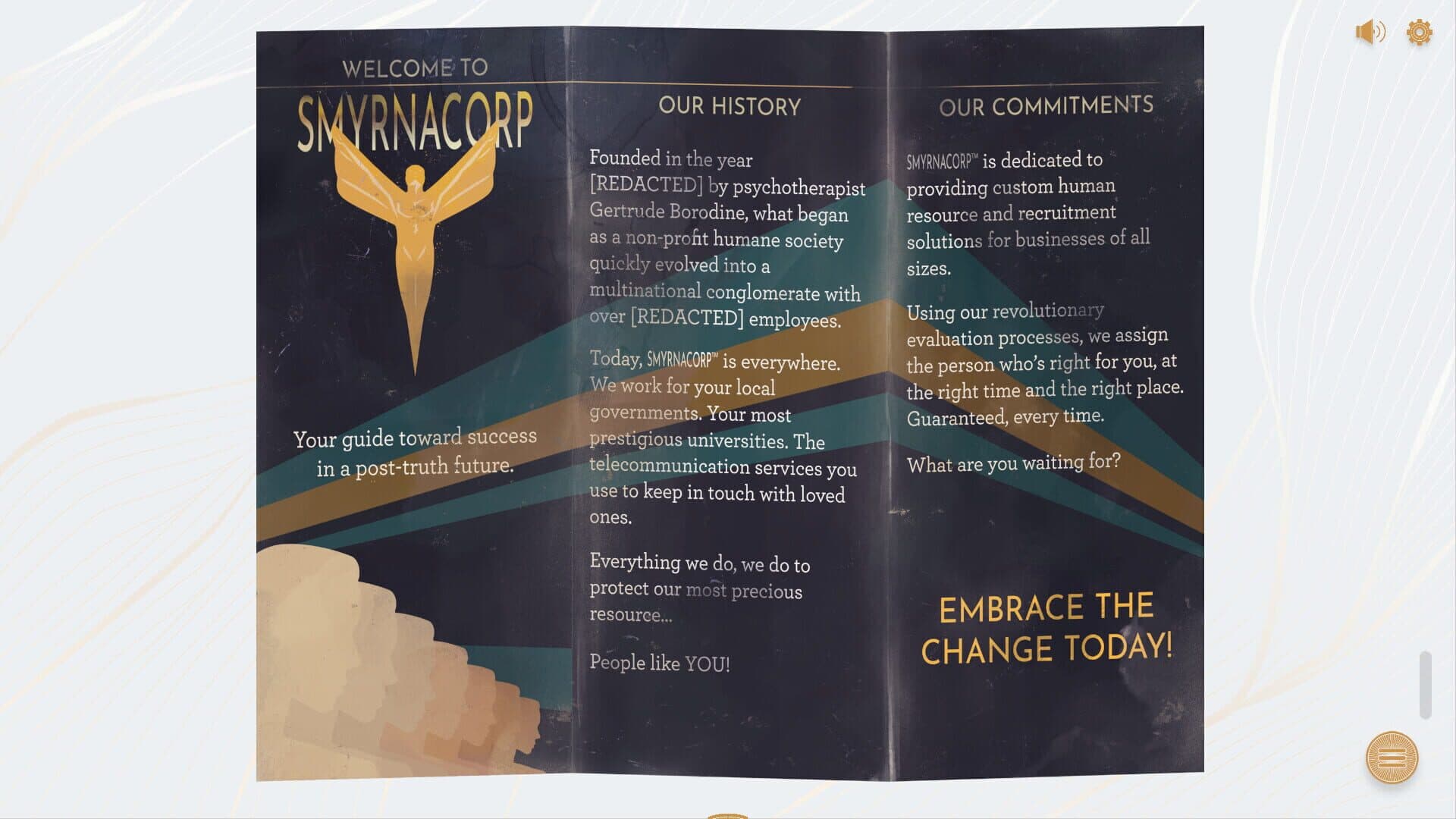 اسکرین‌شات Inhuman Resources: A Literary Machination - 6