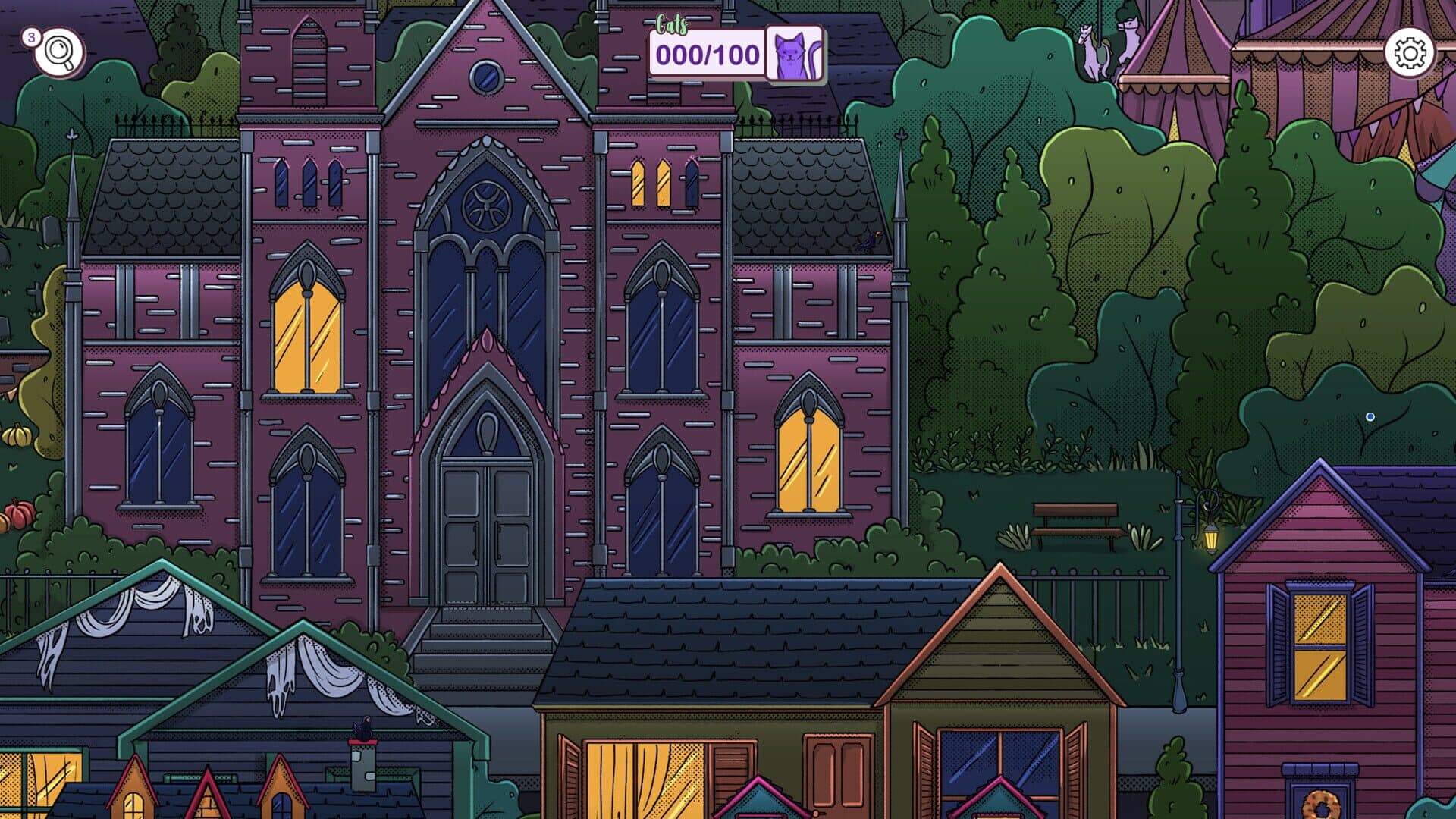 Hidden Cats in Spooky Town screenshot 4