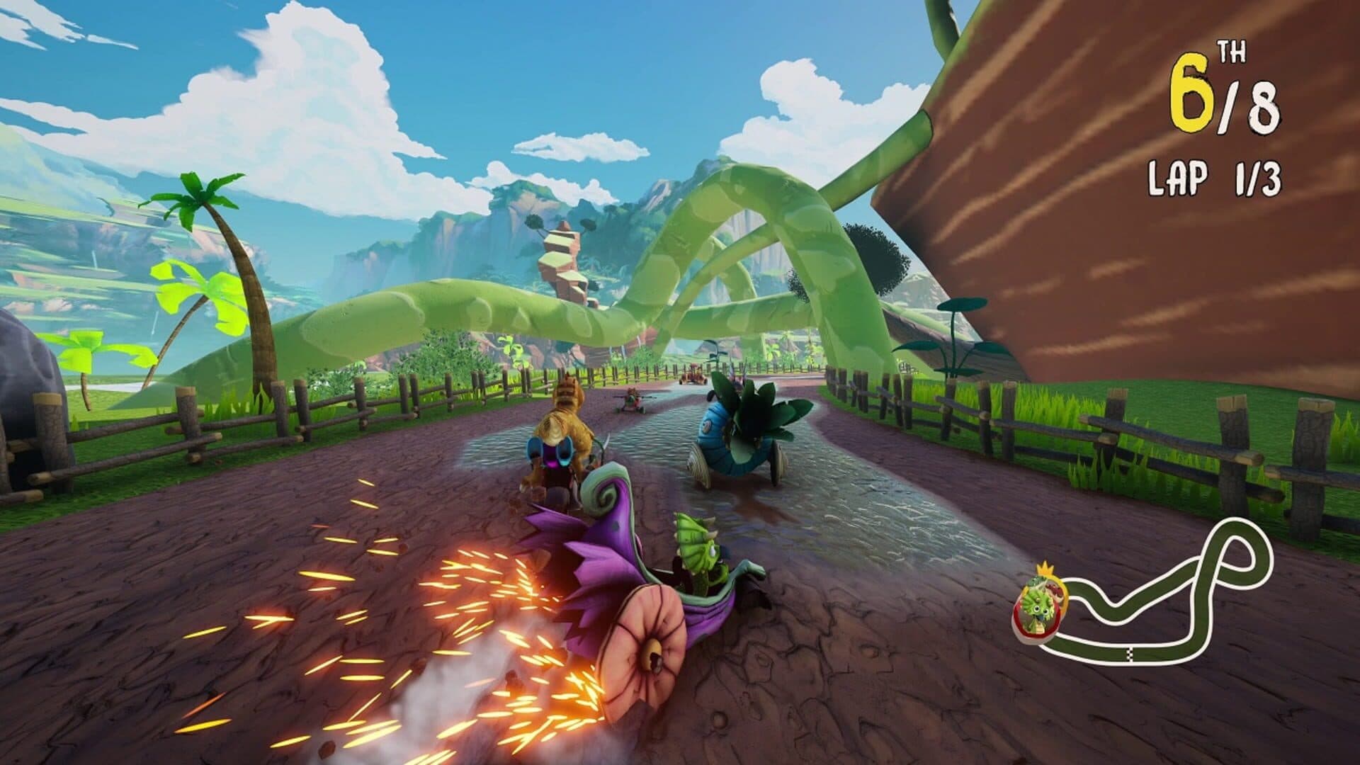 Gigantosaurus Dino Kart screenshot 0
